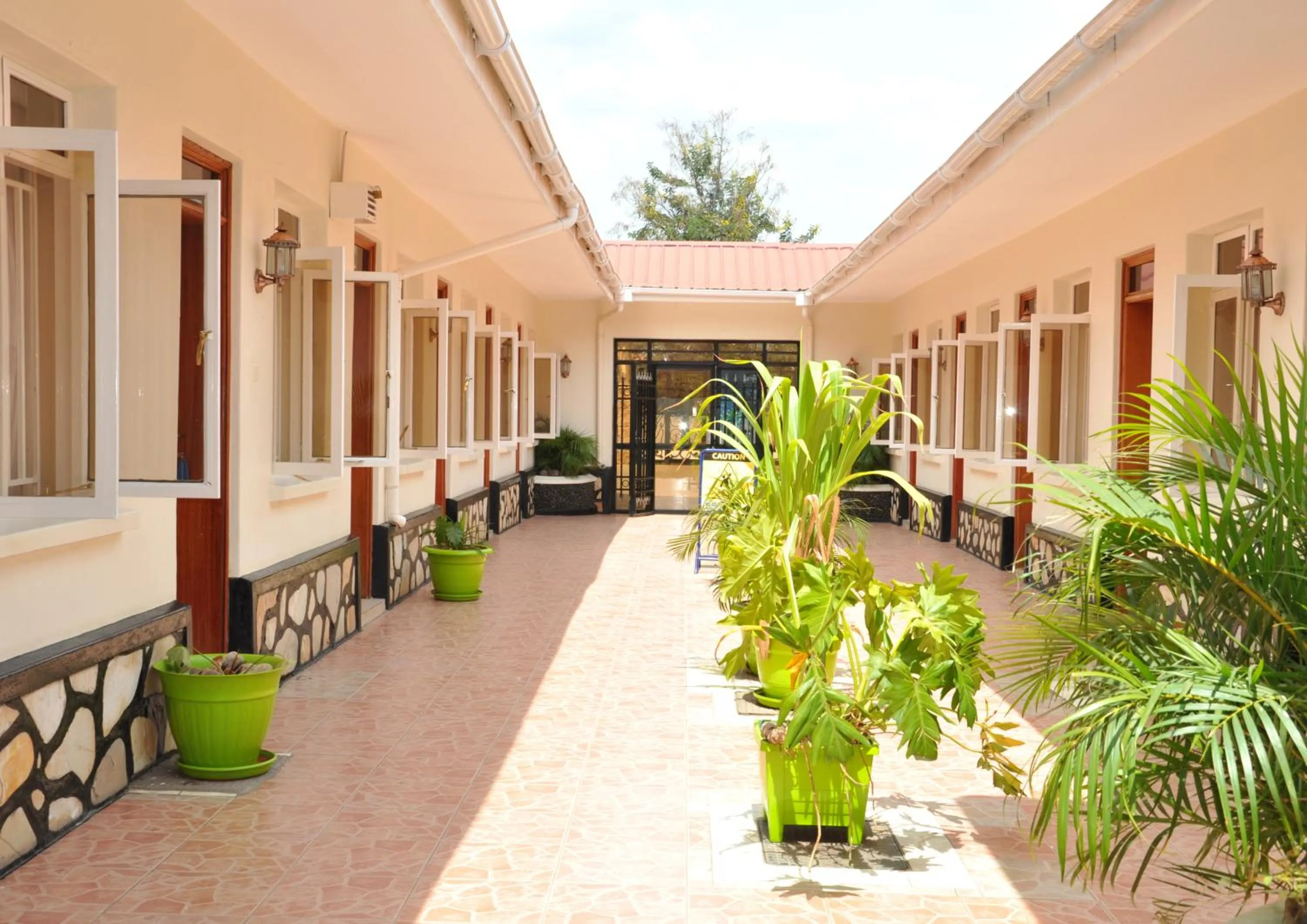 Patio in Sandton Hotel Kasese