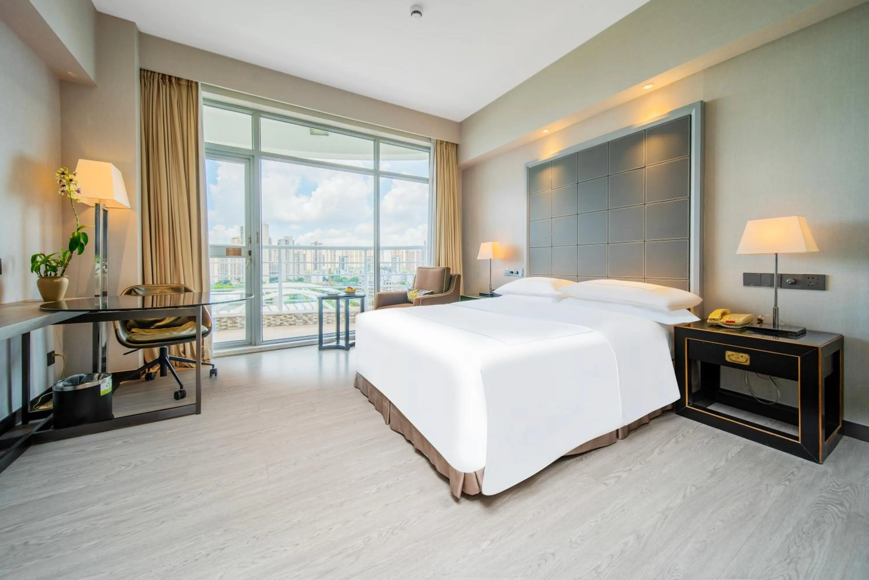 Bed in Hiyet Oriental Hotel