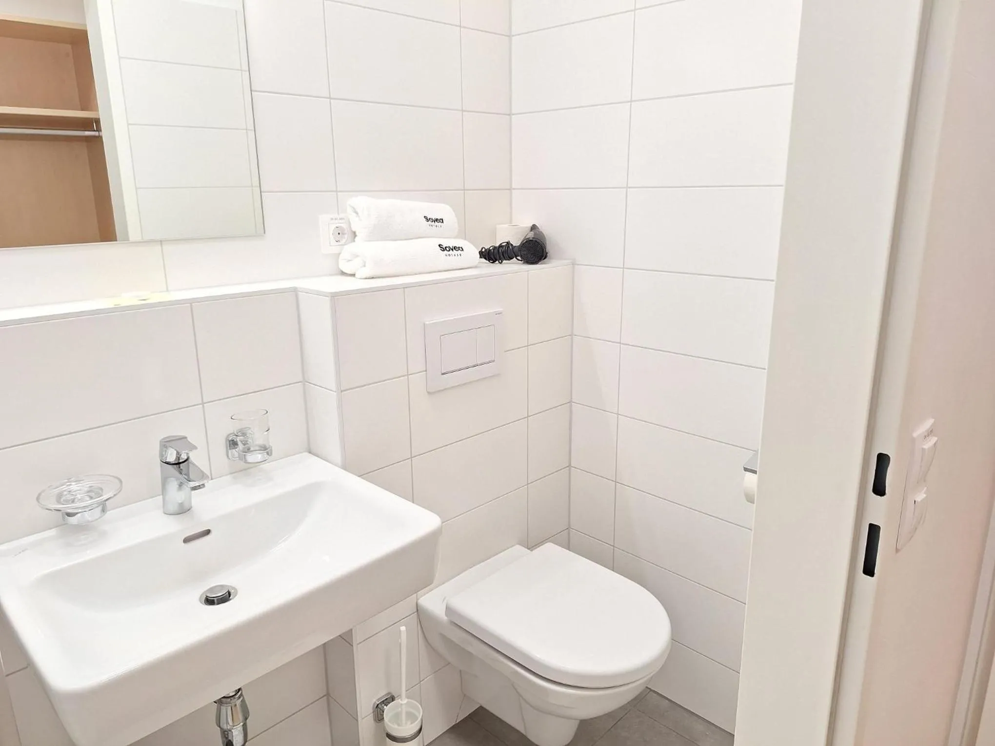 Toilet in SOVEA Hotel - City