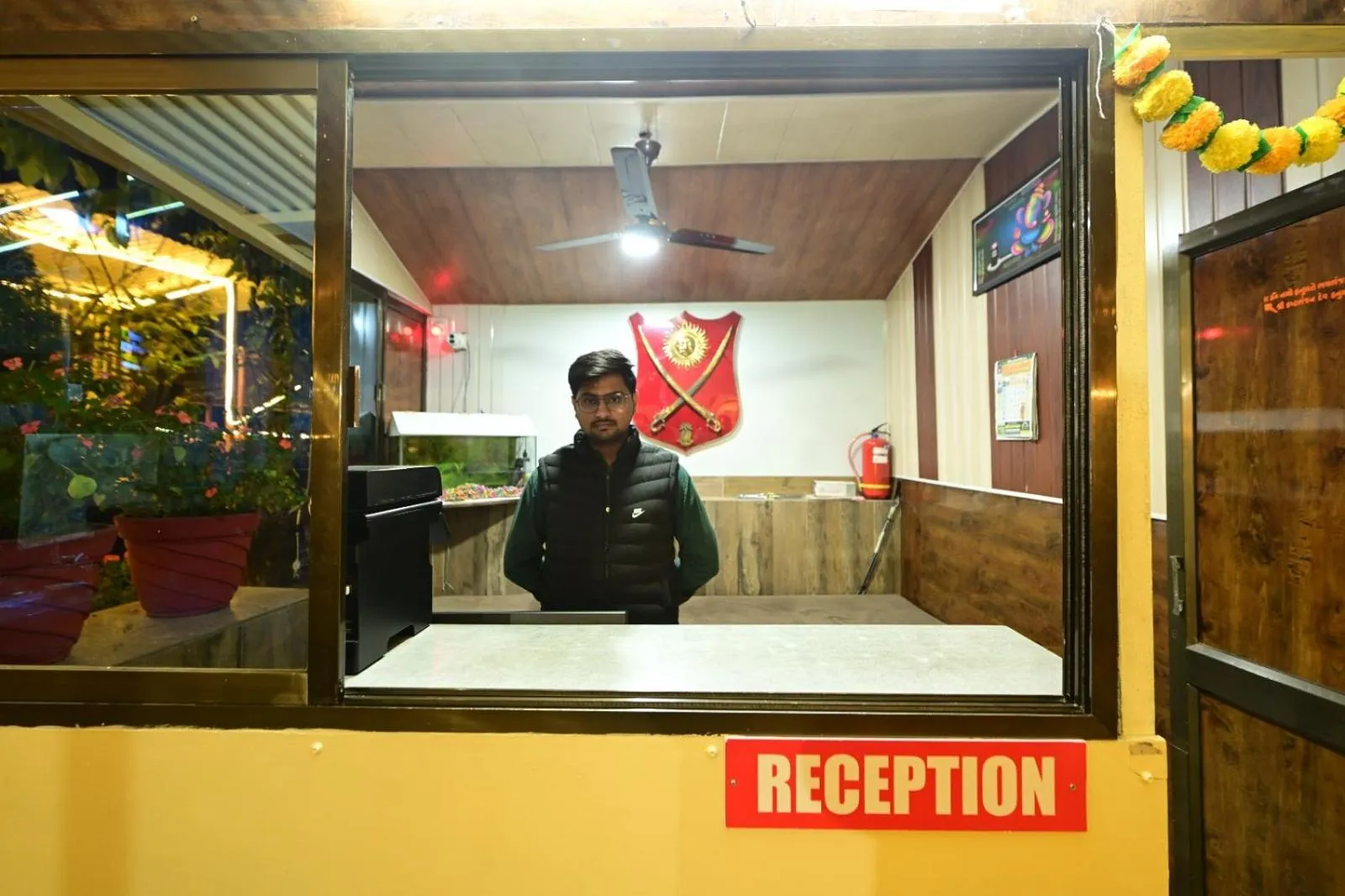 People in Hotel Happy Forest Inn