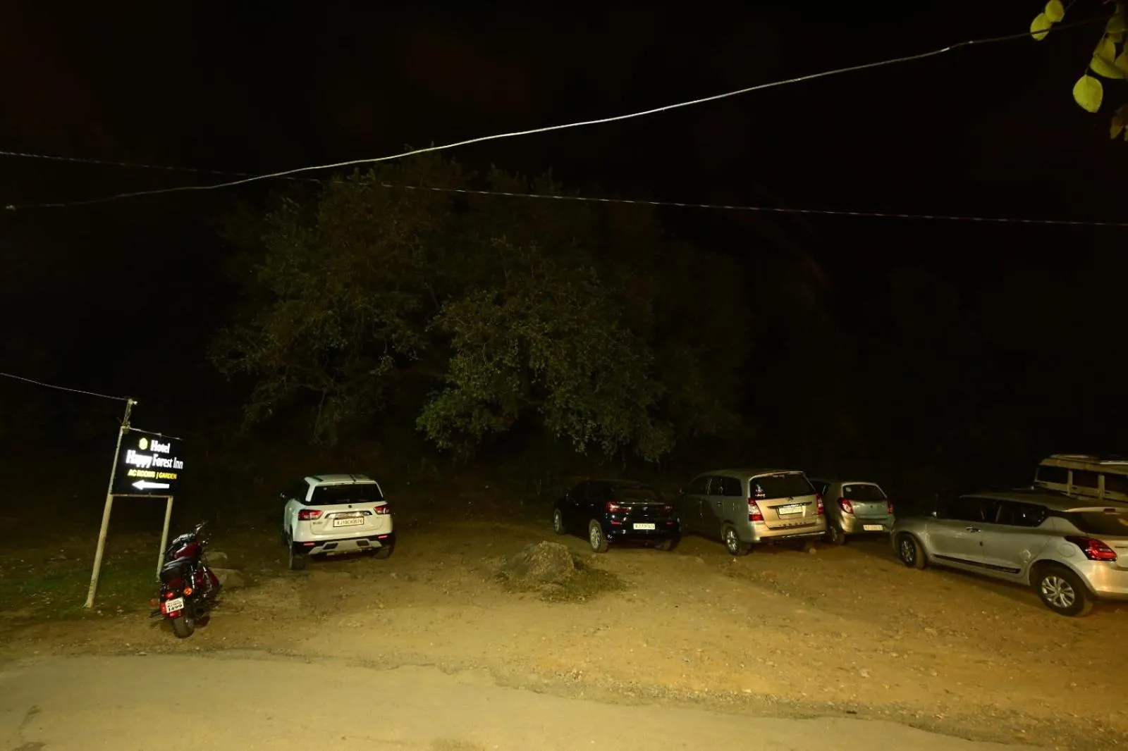 Night in Hotel Happy Forest Inn