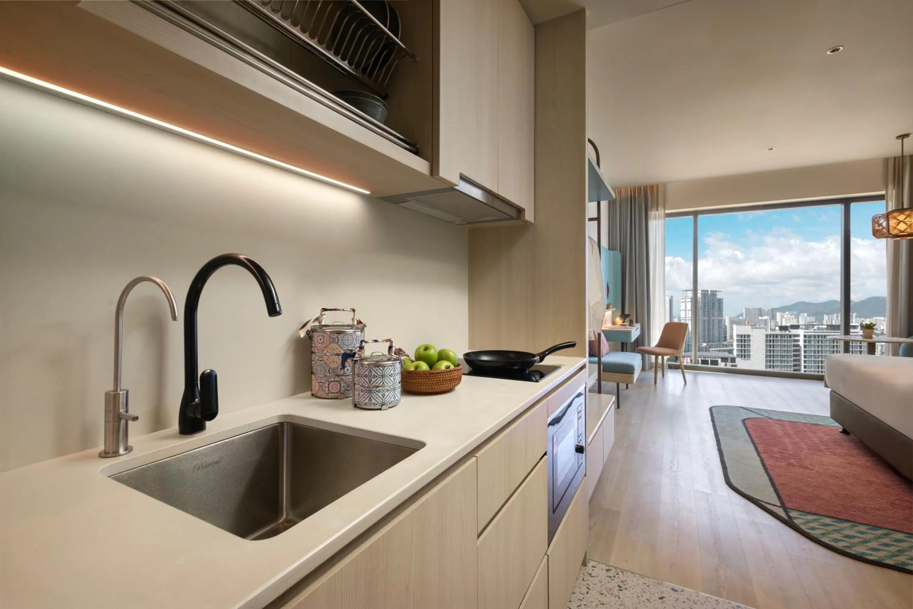 Kitchen or kitchenette in Capri by Fraser, Penang