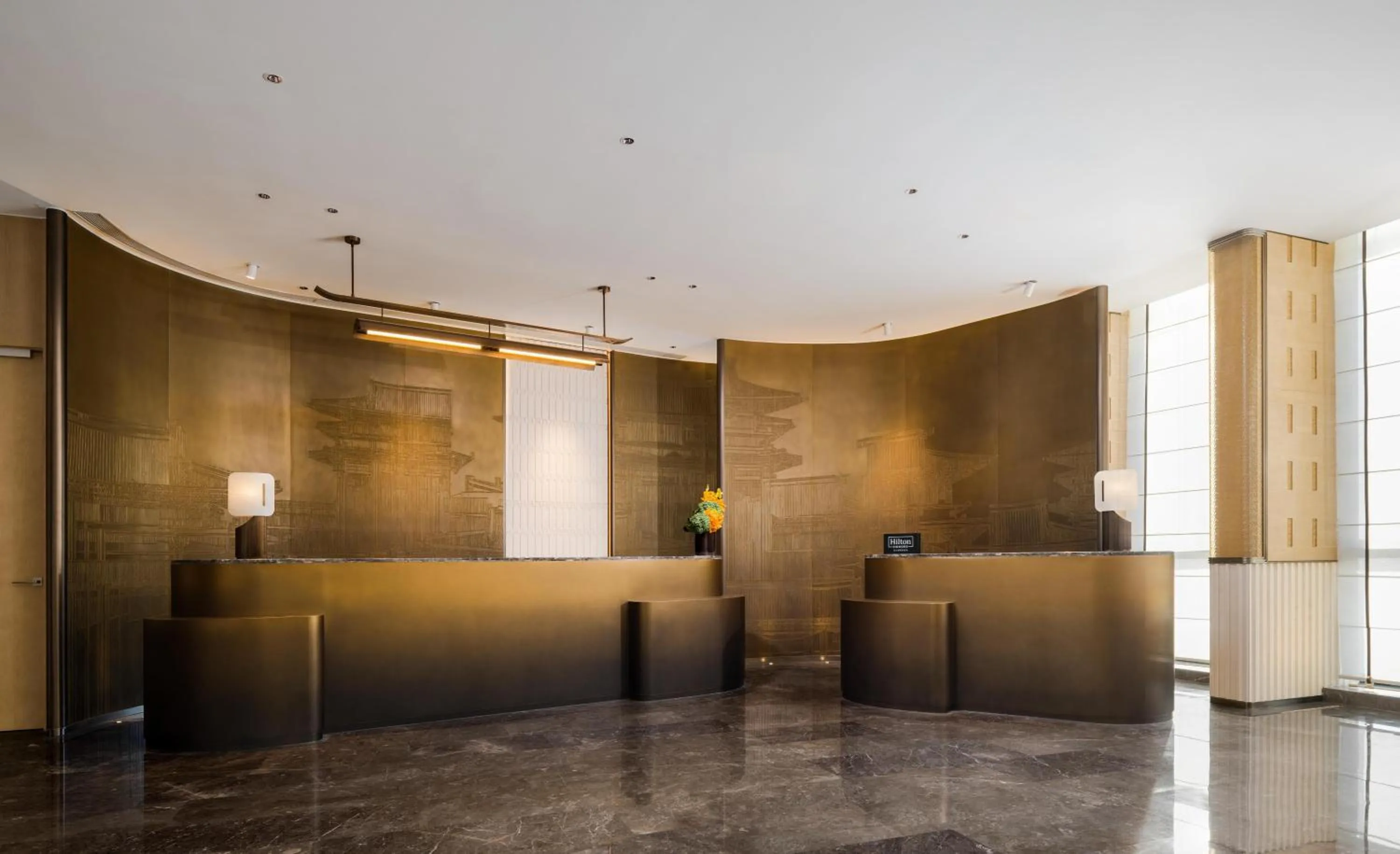 Lobby or reception in DoubleTree by Hilton Zhangzhou