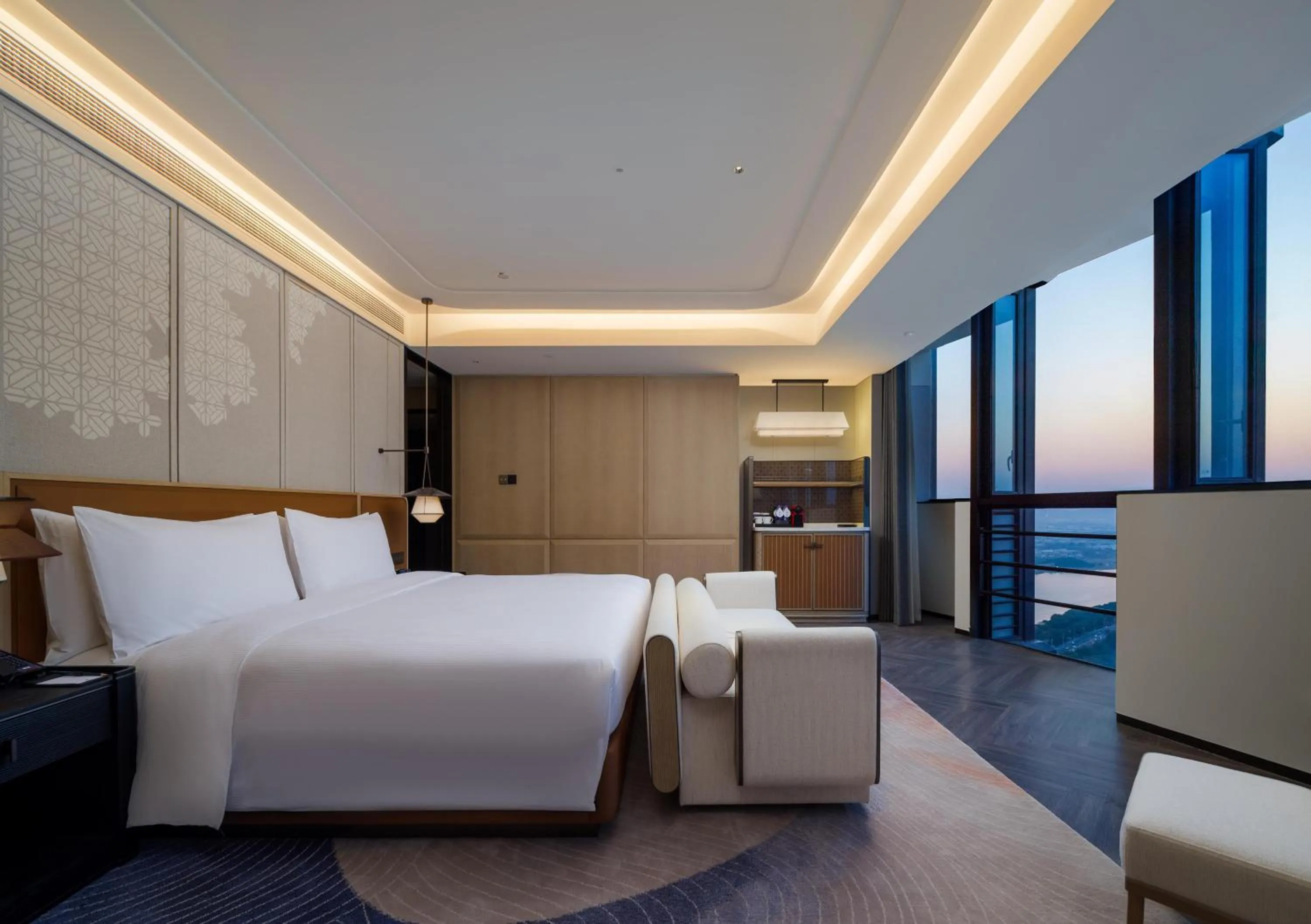 Bed in DoubleTree by Hilton Zhangzhou