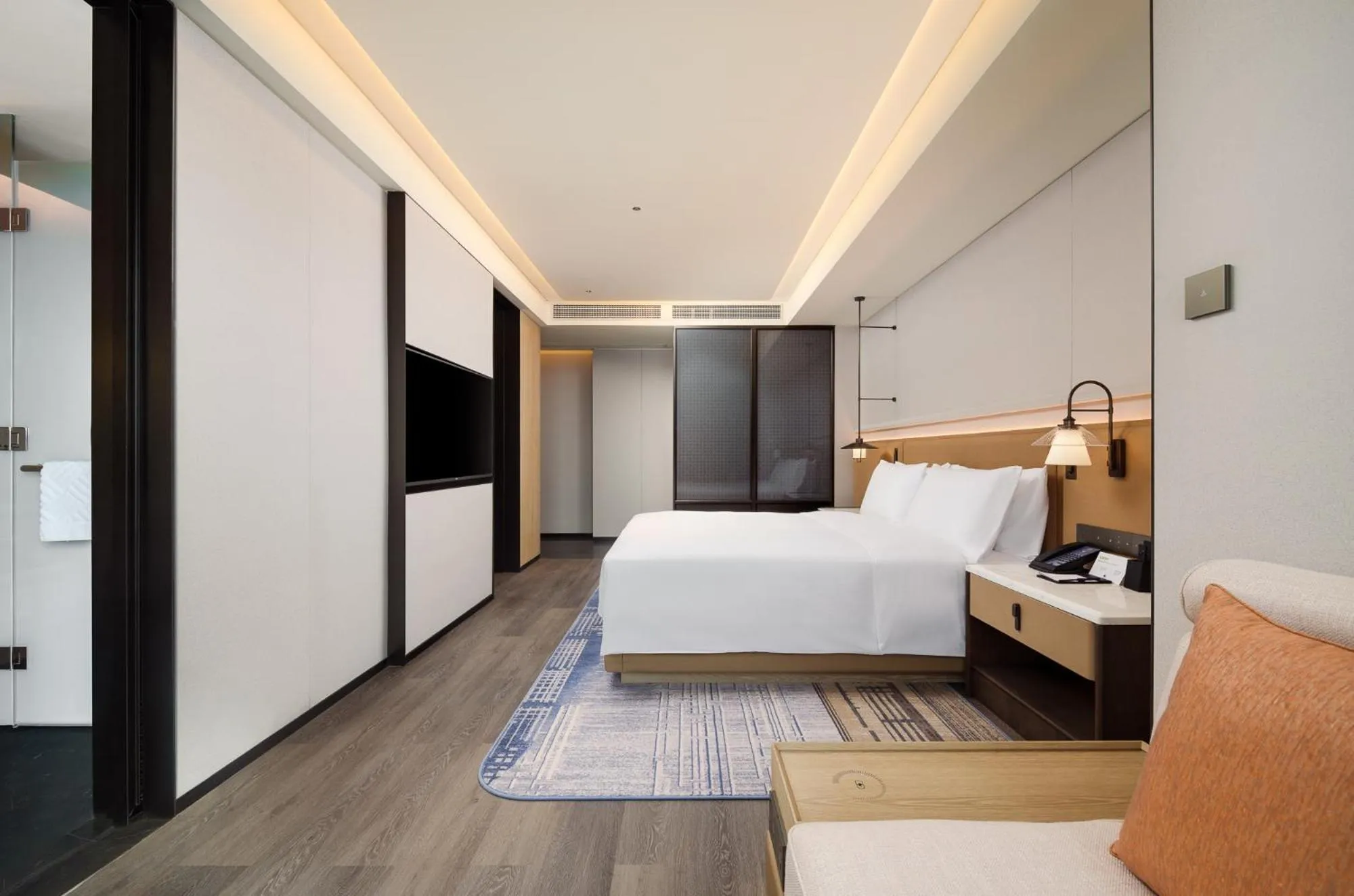 Bed in DoubleTree by Hilton Zhangzhou