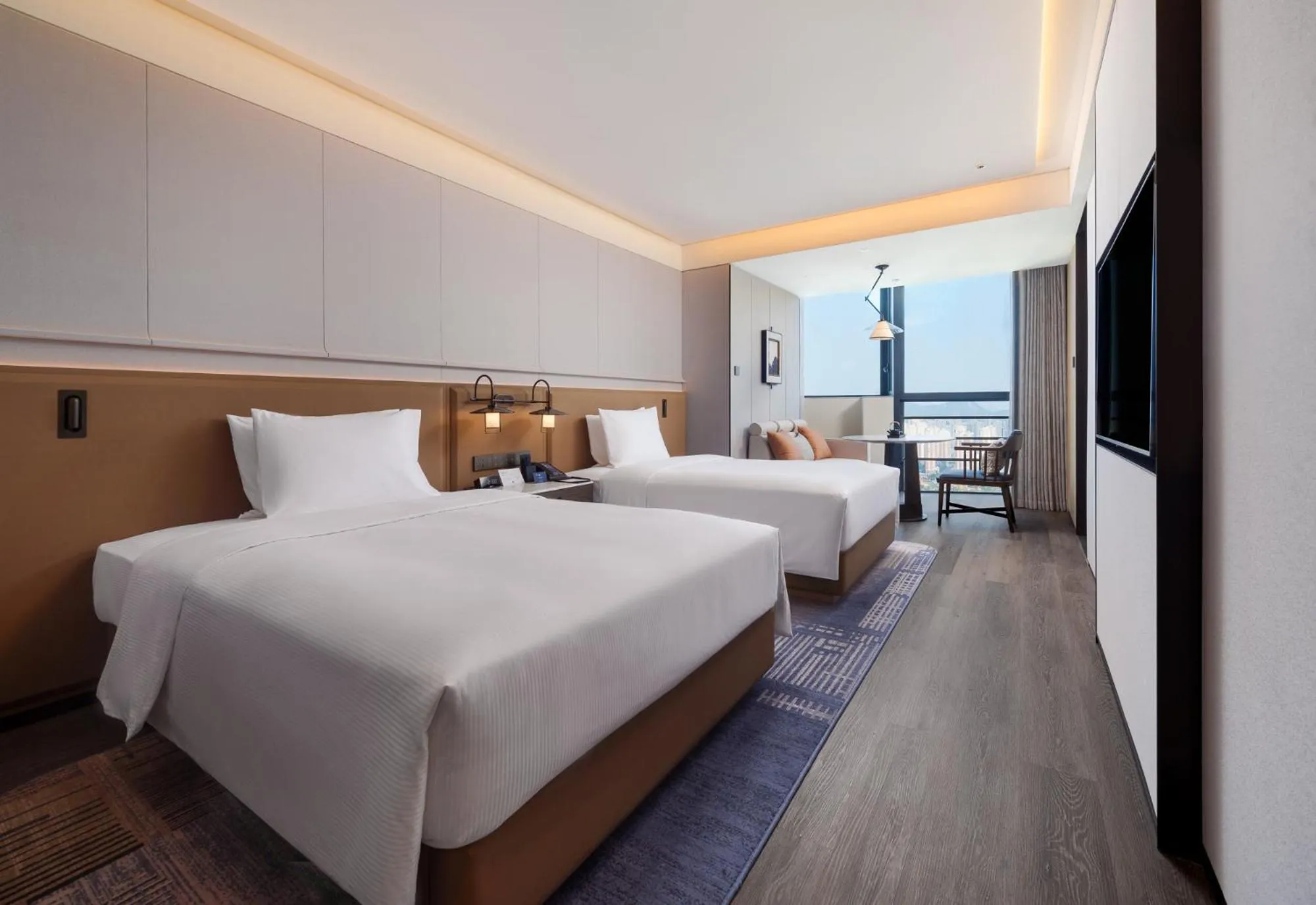 Bed in DoubleTree by Hilton Zhangzhou