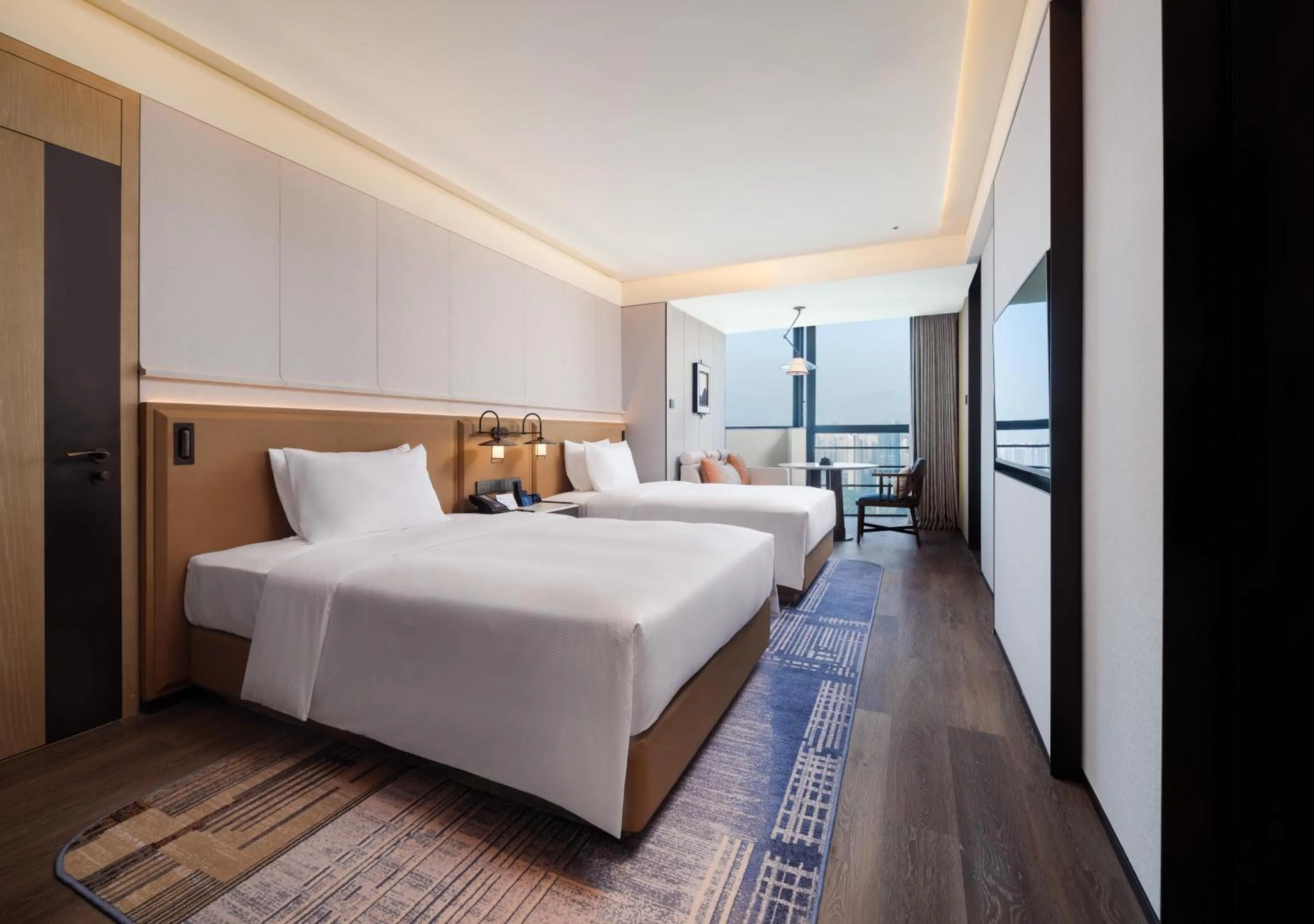 Bed in DoubleTree by Hilton Zhangzhou
