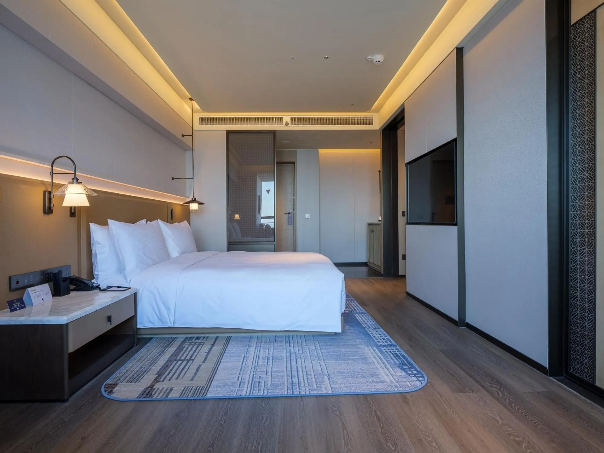 Bed in DoubleTree by Hilton Zhangzhou