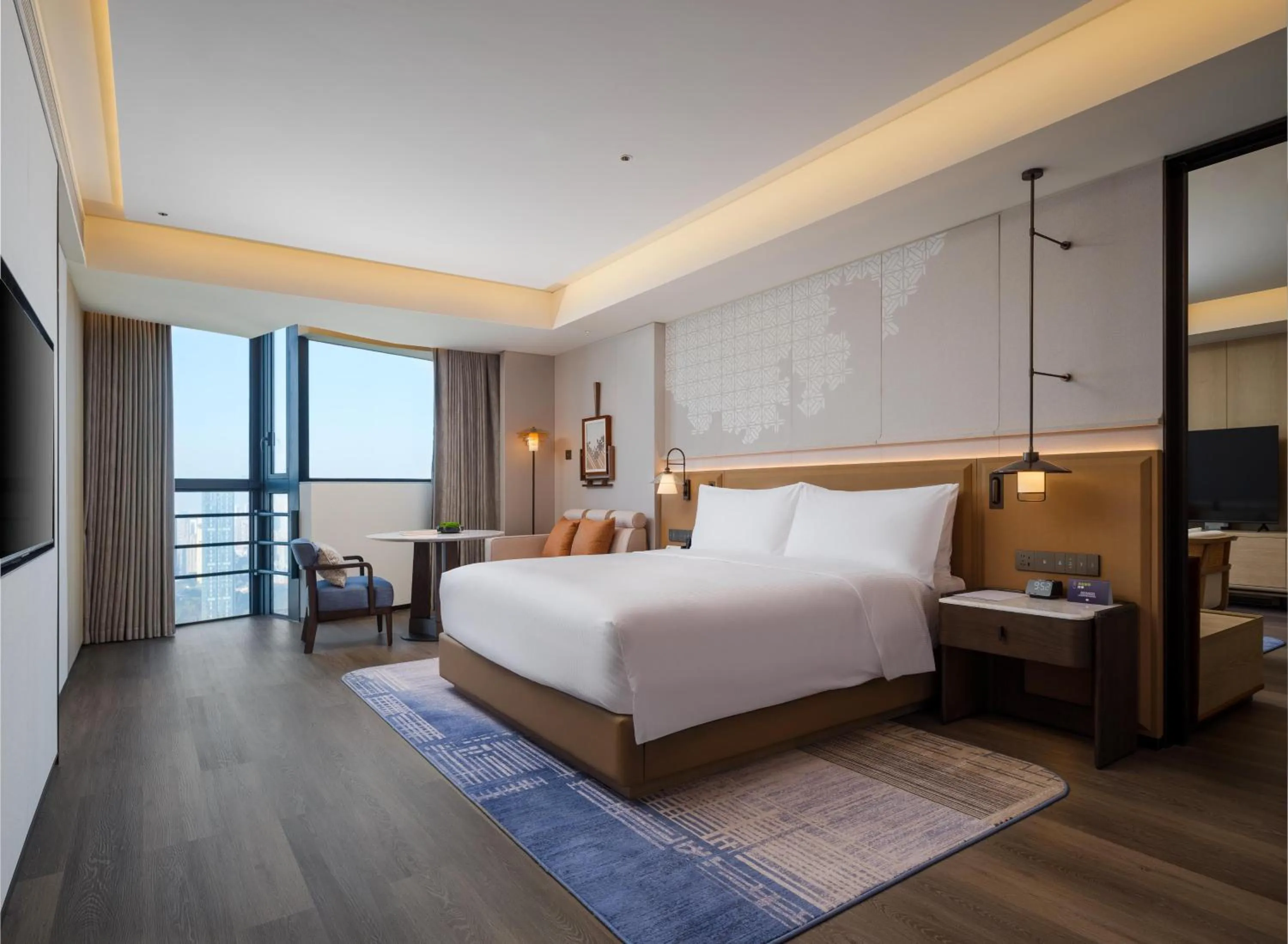 Bed in DoubleTree by Hilton Zhangzhou