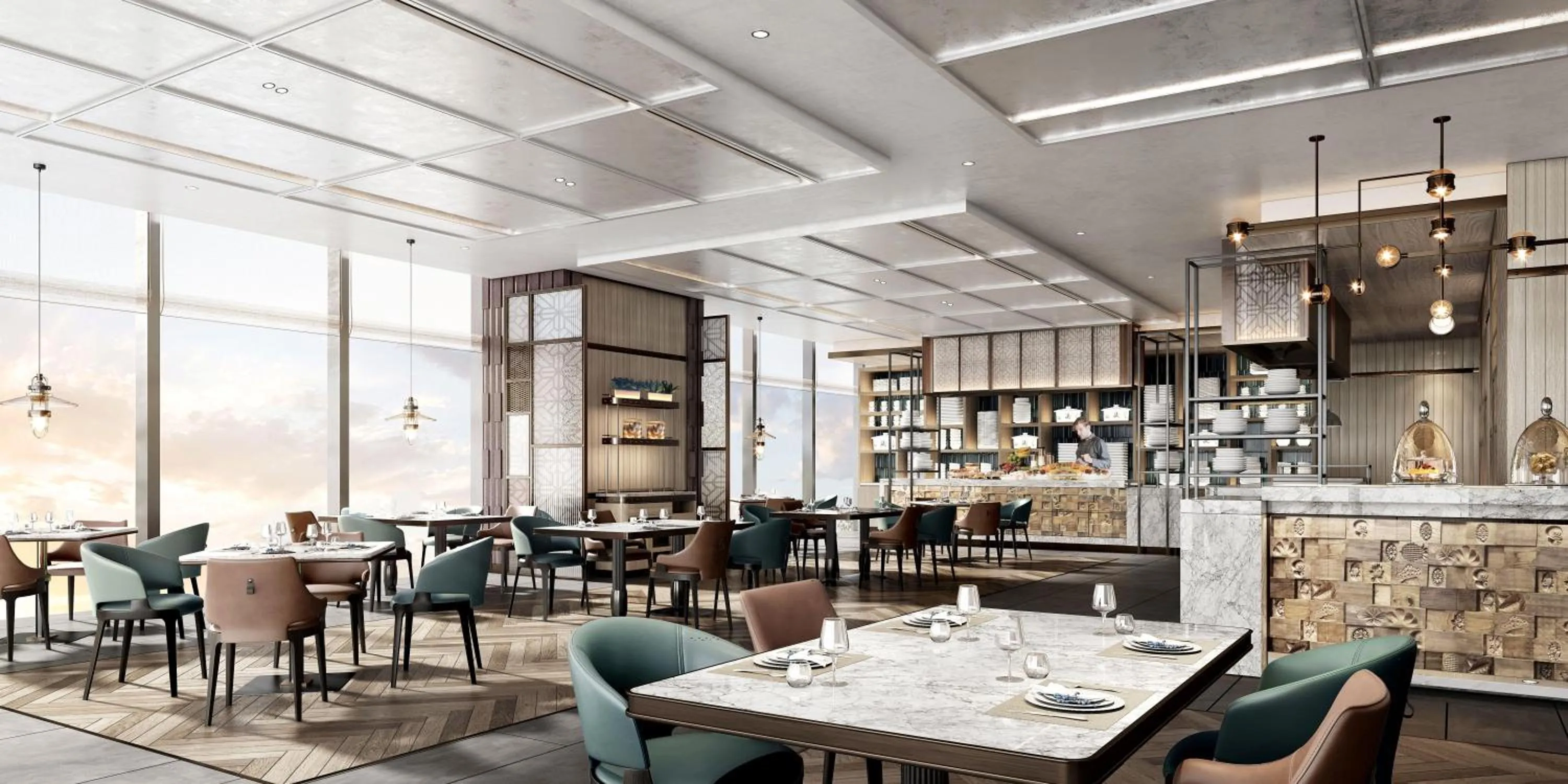 Restaurant/places to eat in DoubleTree by Hilton Zhangzhou