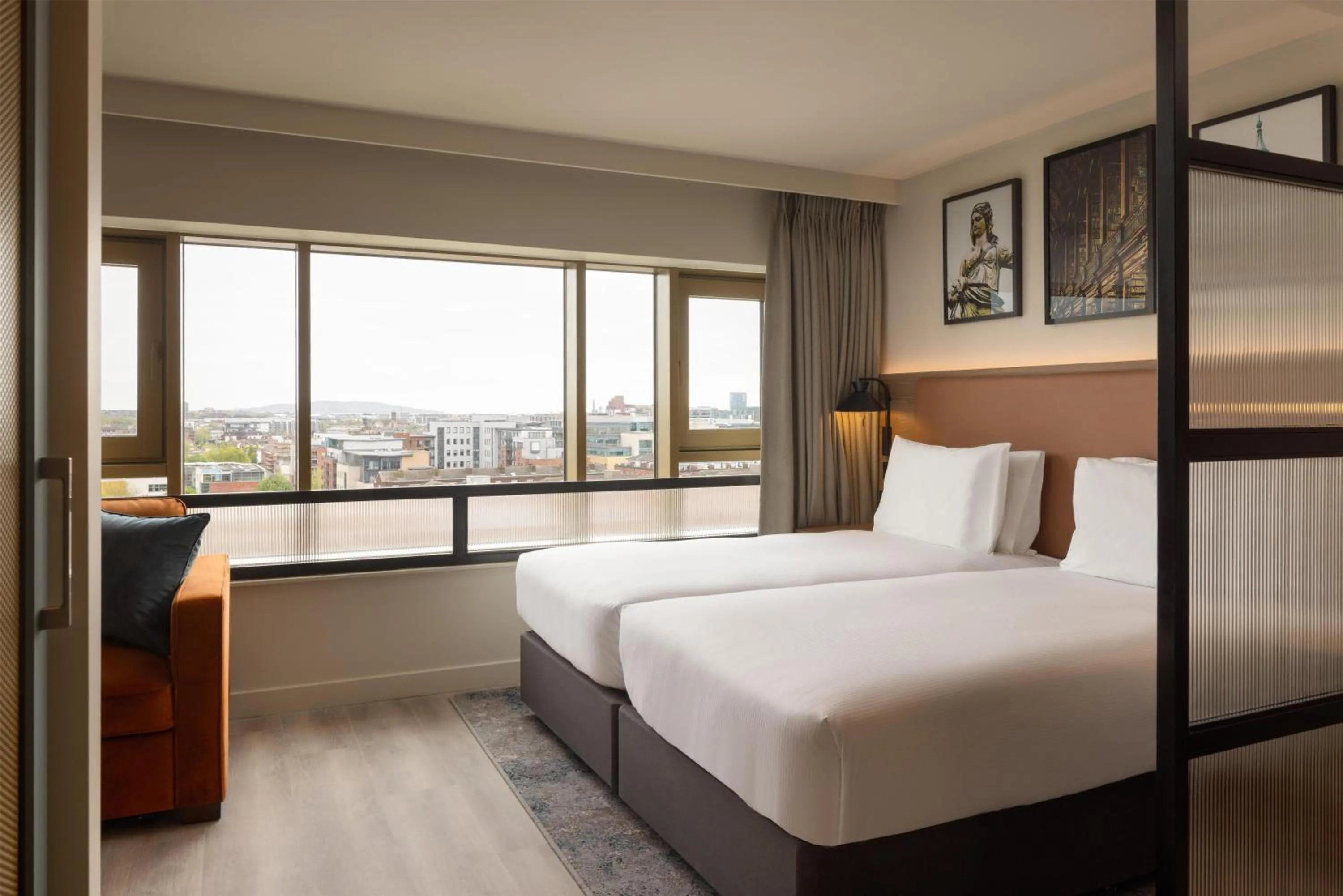 Bed in Home2 Suites By Hilton Dublin City Centre