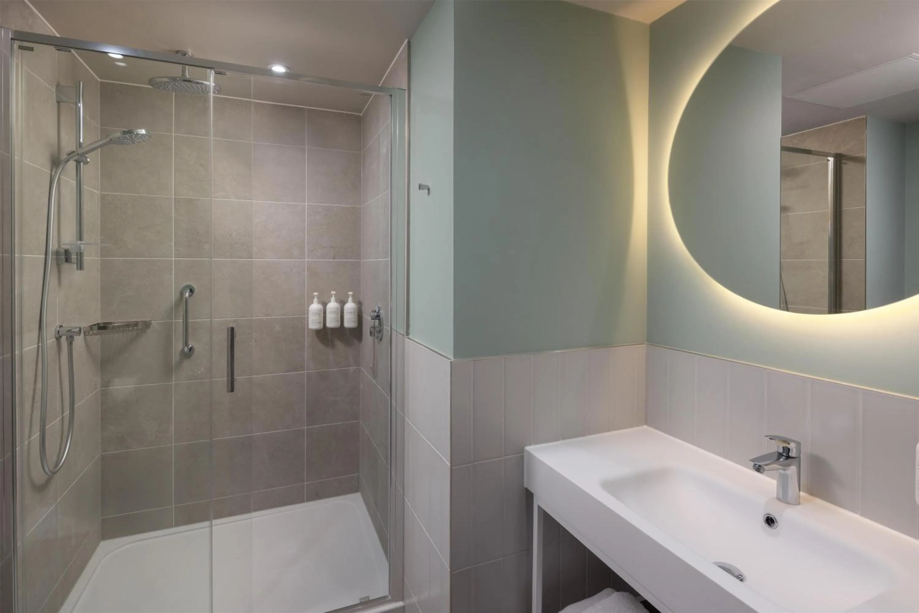 Bathroom in Home2 Suites By Hilton Dublin City Centre
