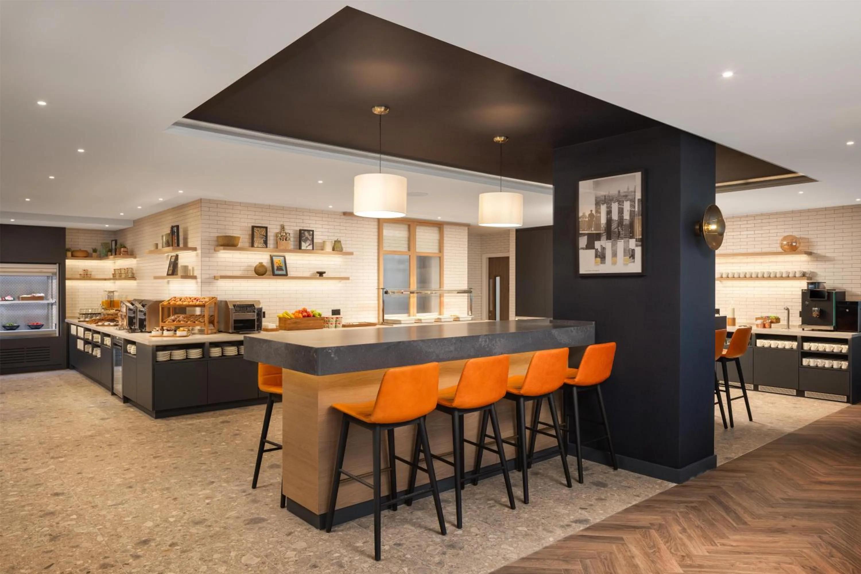 Breakfast in Home2 Suites By Hilton Dublin City Centre