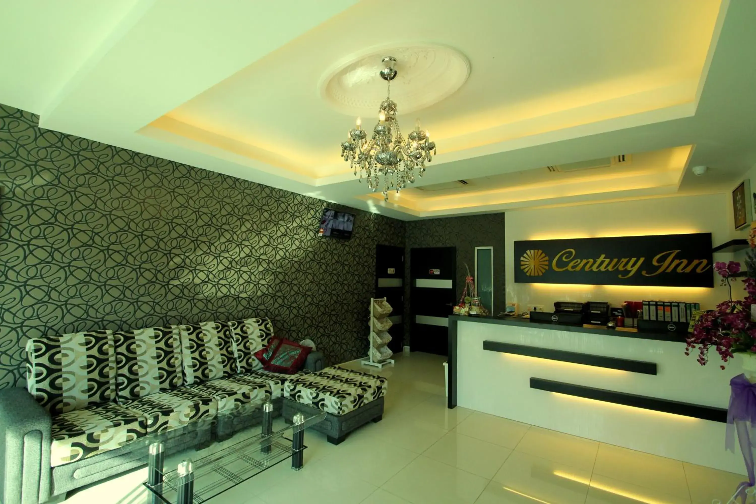 Lobby or reception in Century Inn Hotel Lobby or reception in Century Inn Hotel