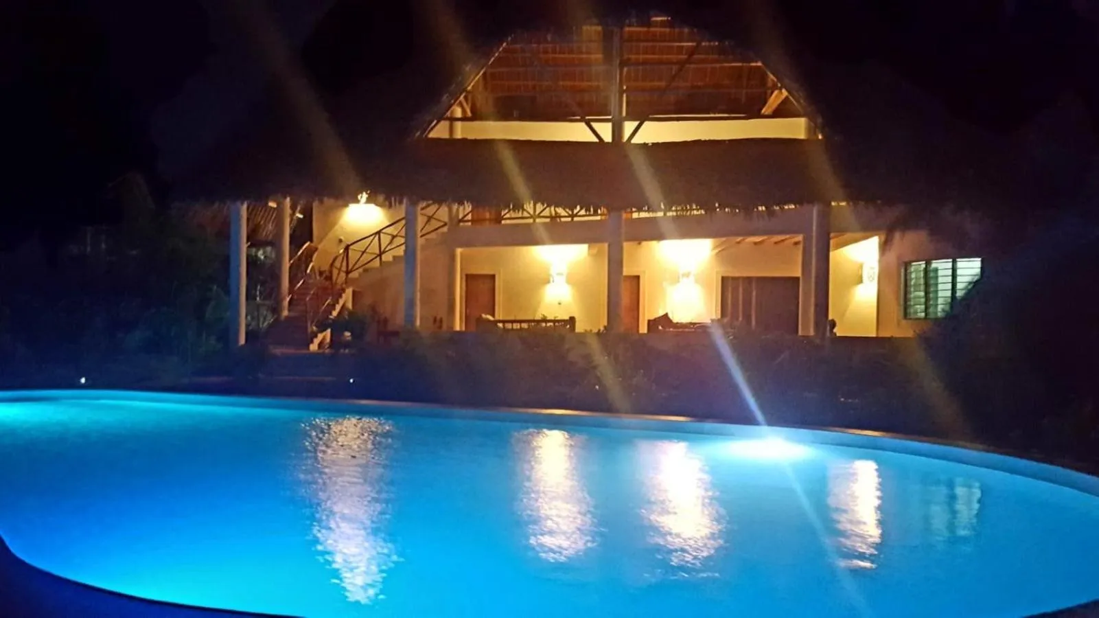 Pool view in Simba House