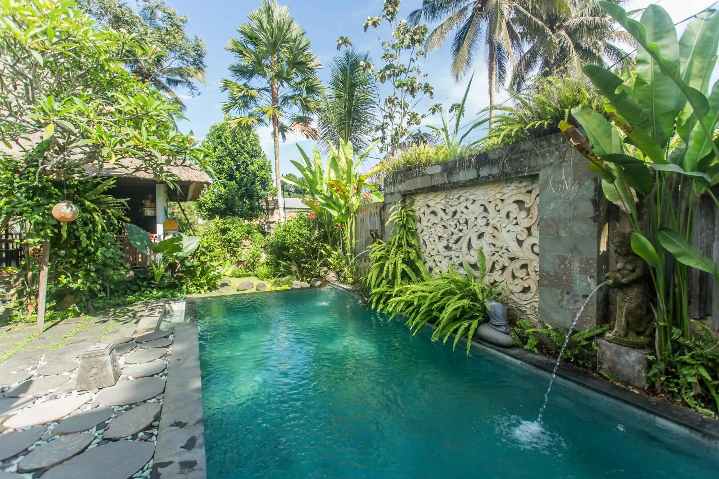 Swimming pool in Ubud Luwih Nature Retreat Swimming pool in Ubud Luwih Nature Retreat