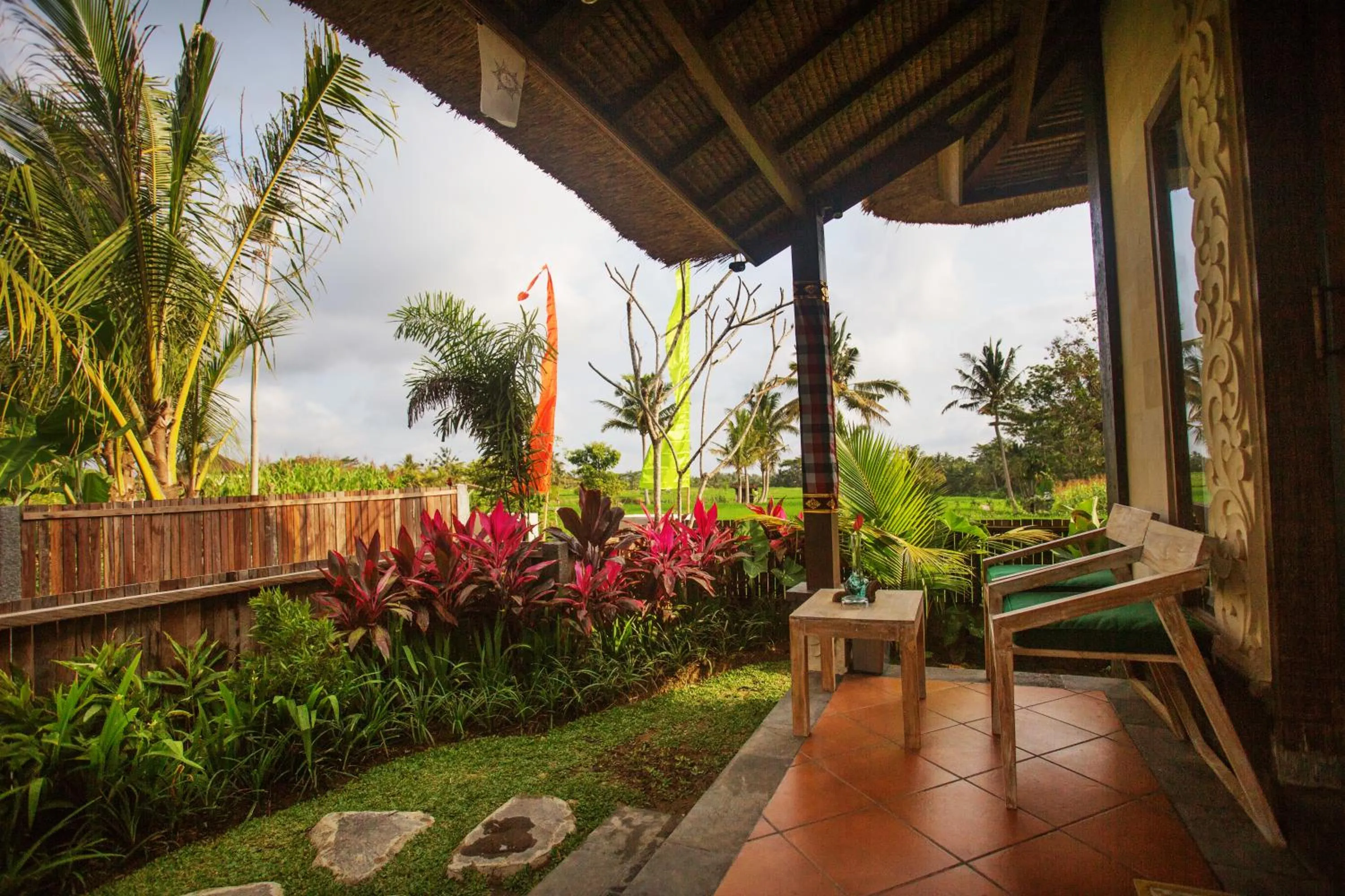 Patio in Ubud Luwih Nature Retreat