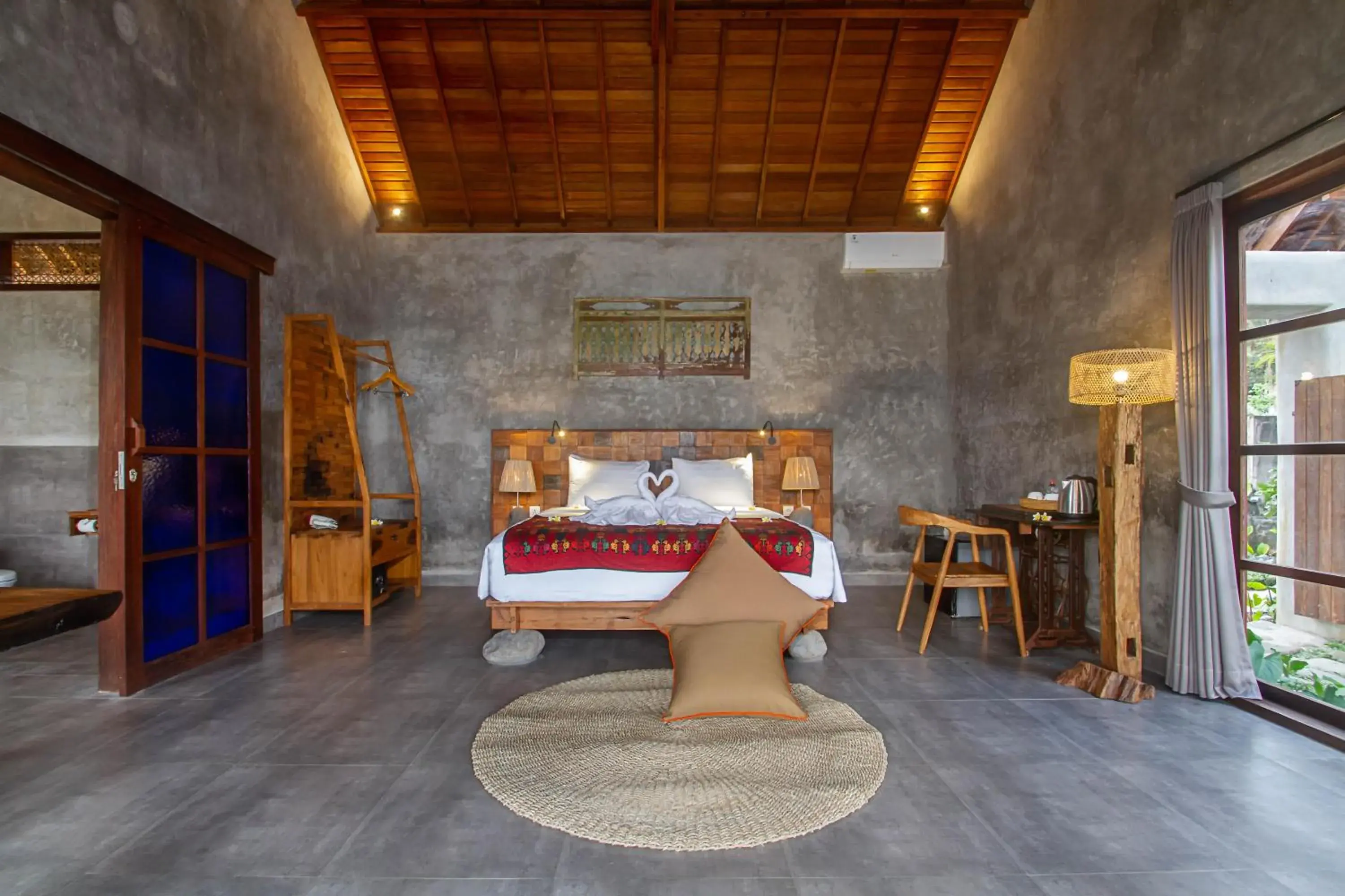 Bed in Ubud Luwih Nature Retreat Bed in Ubud Luwih Nature Retreat