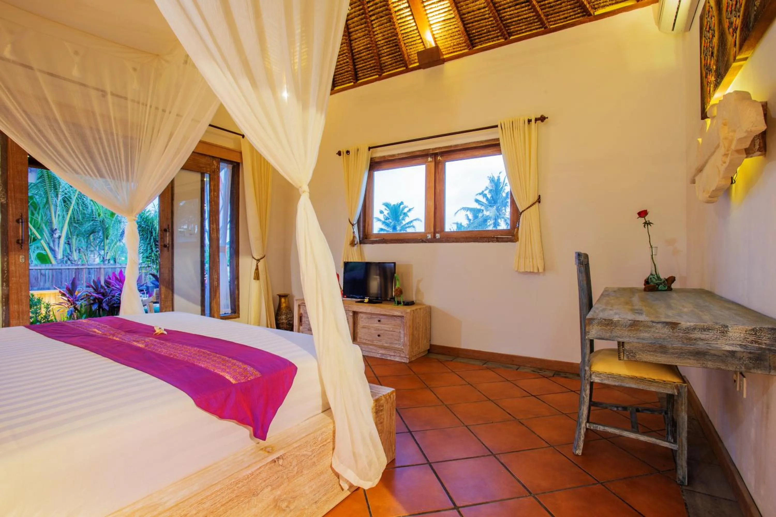 Bedroom, Bed in Ubud Luwih Nature Retreat