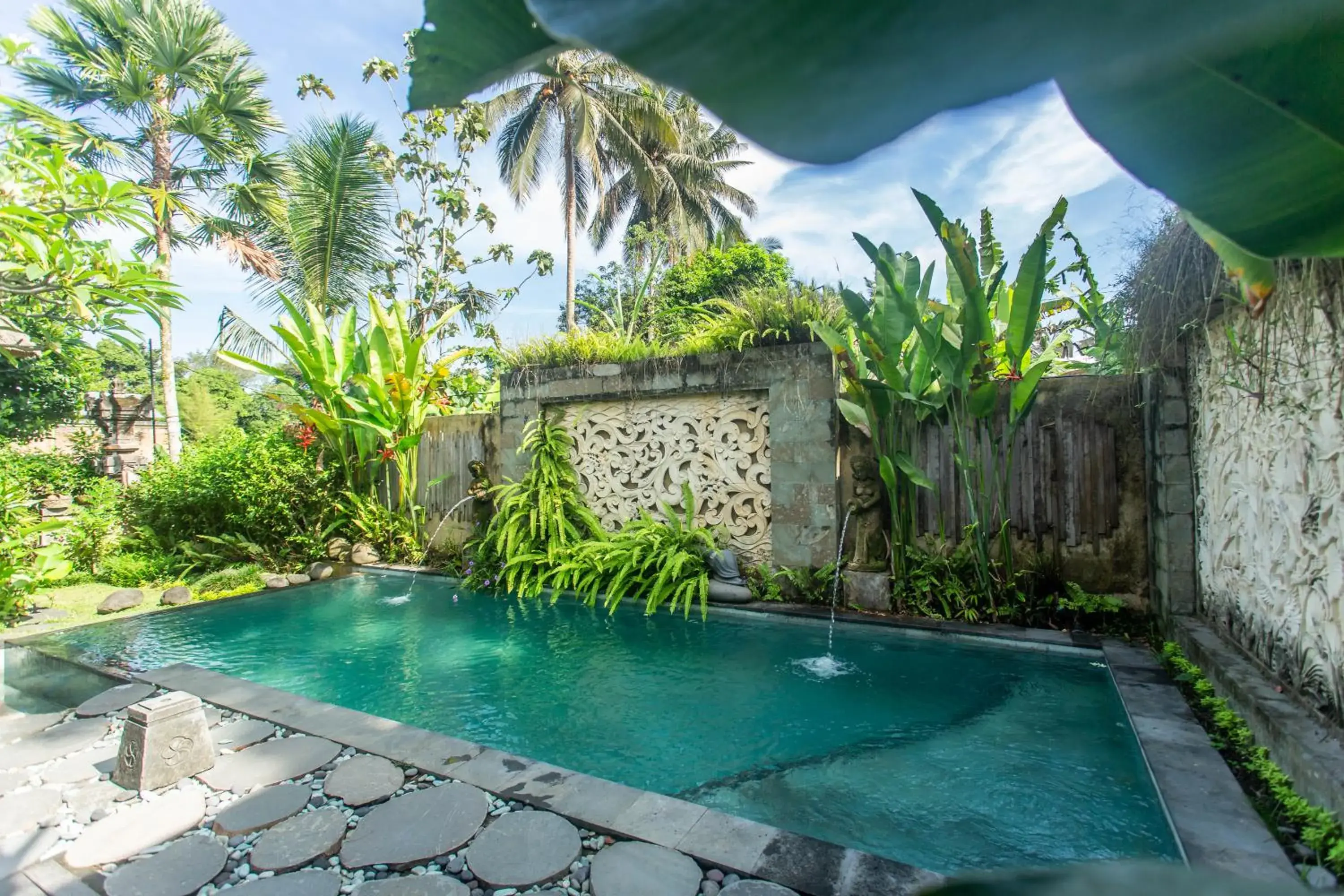 Swimming pool in Ubud Luwih Nature Retreat Swimming pool in Ubud Luwih Nature Retreat