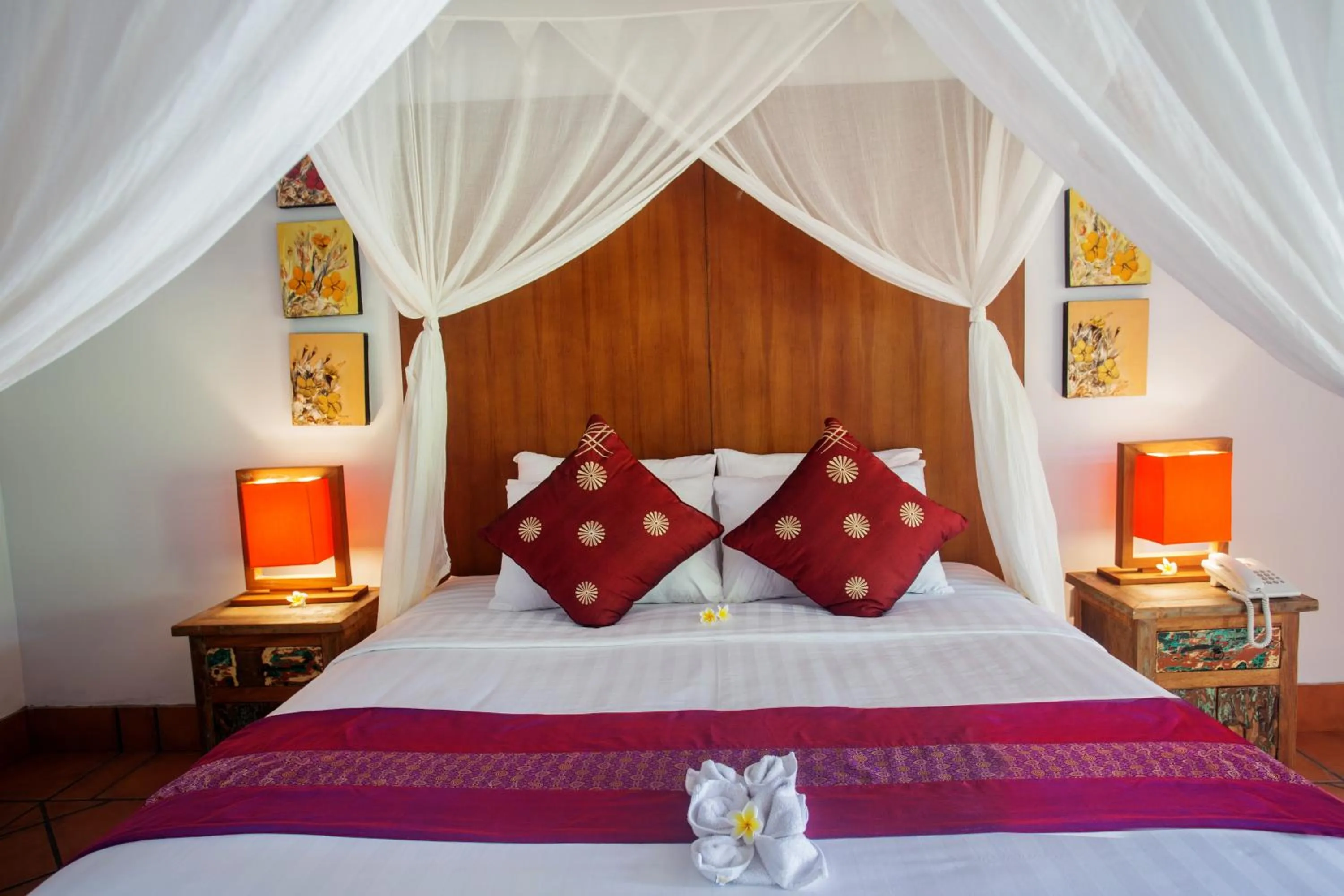 Bedroom, Bed in Ubud Luwih Nature Retreat