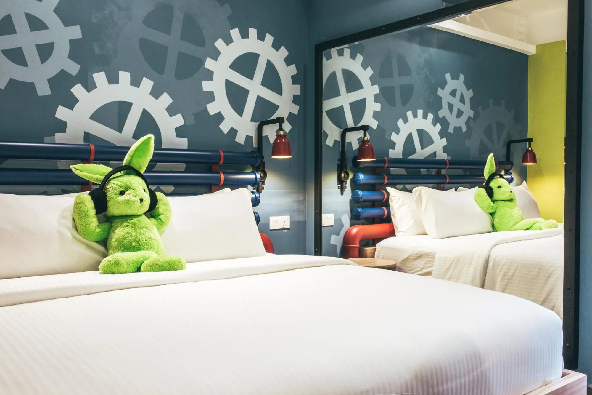 Bed in Dash Box Hotel Cyberjaya