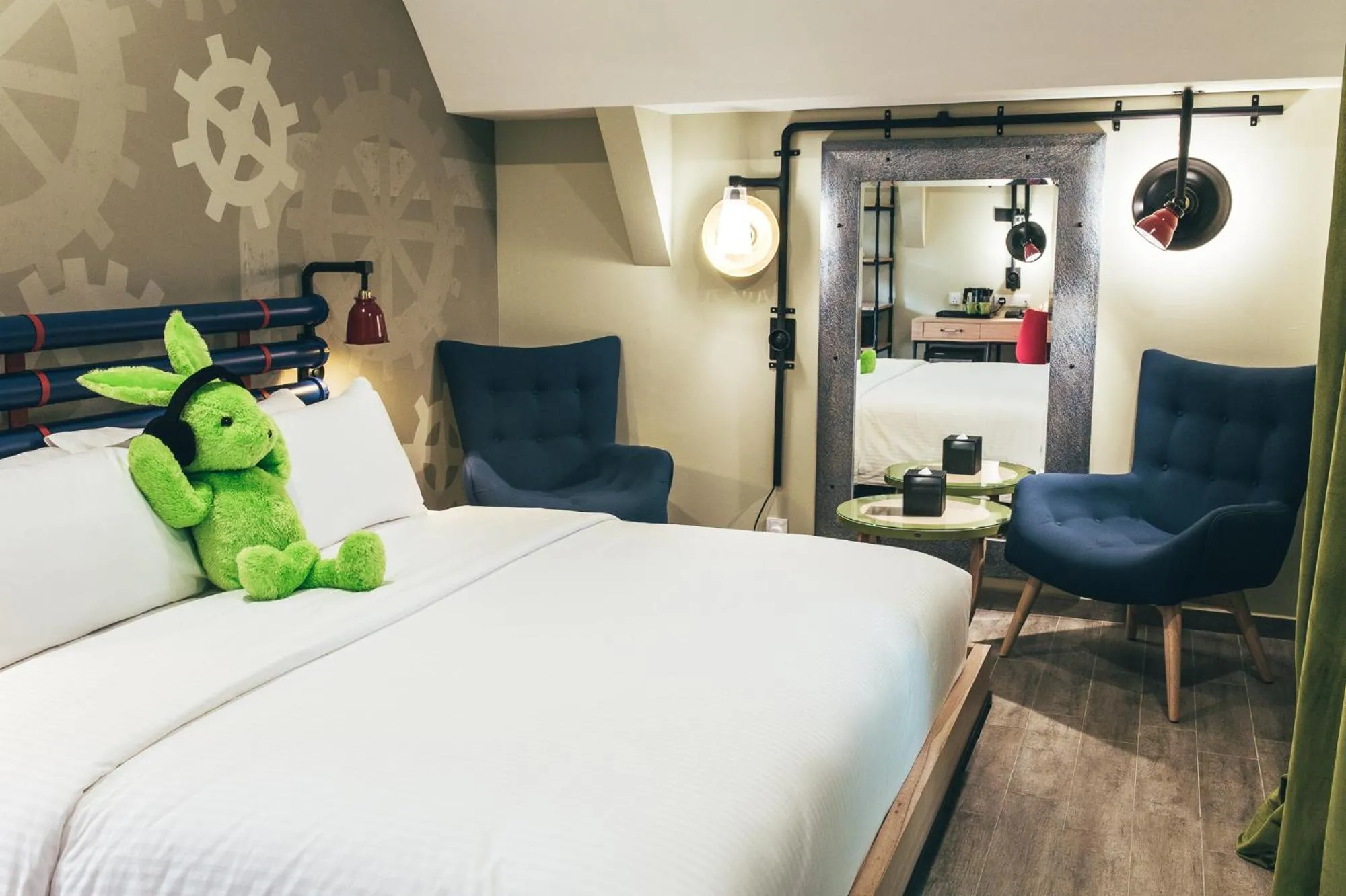 Bed in Dash Box Hotel Cyberjaya