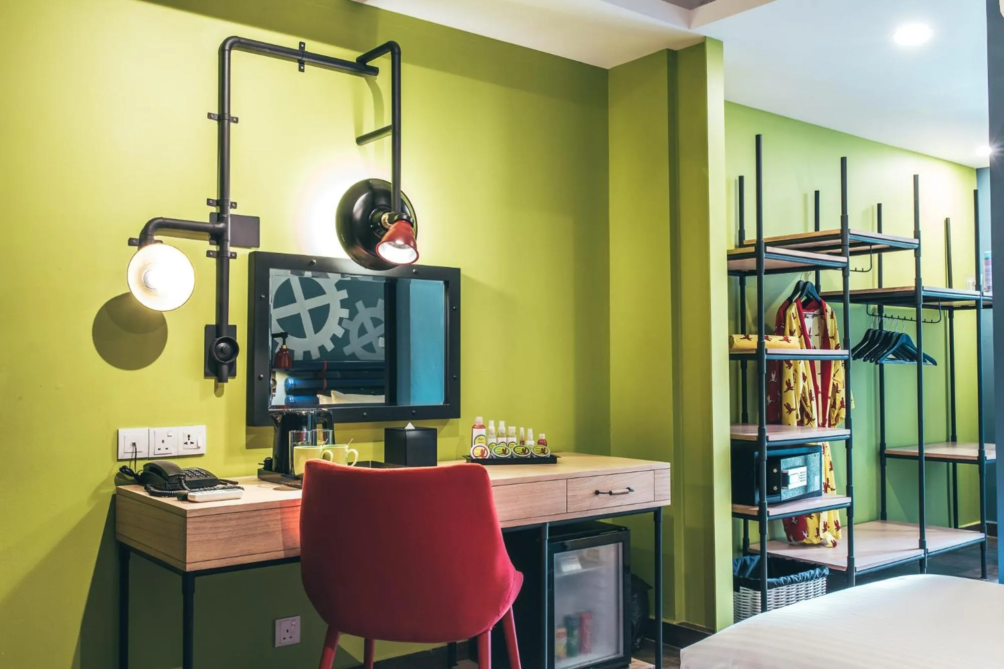 Bed in Dash Box Hotel Cyberjaya