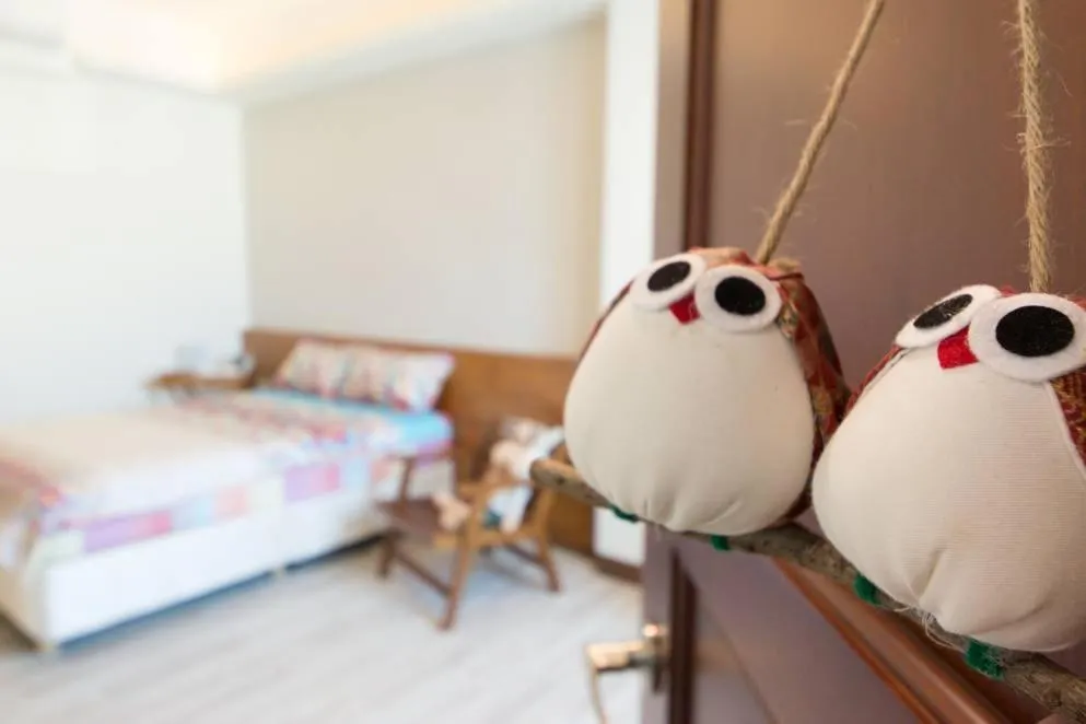 Decorative detail, Bed in First Quality B&B