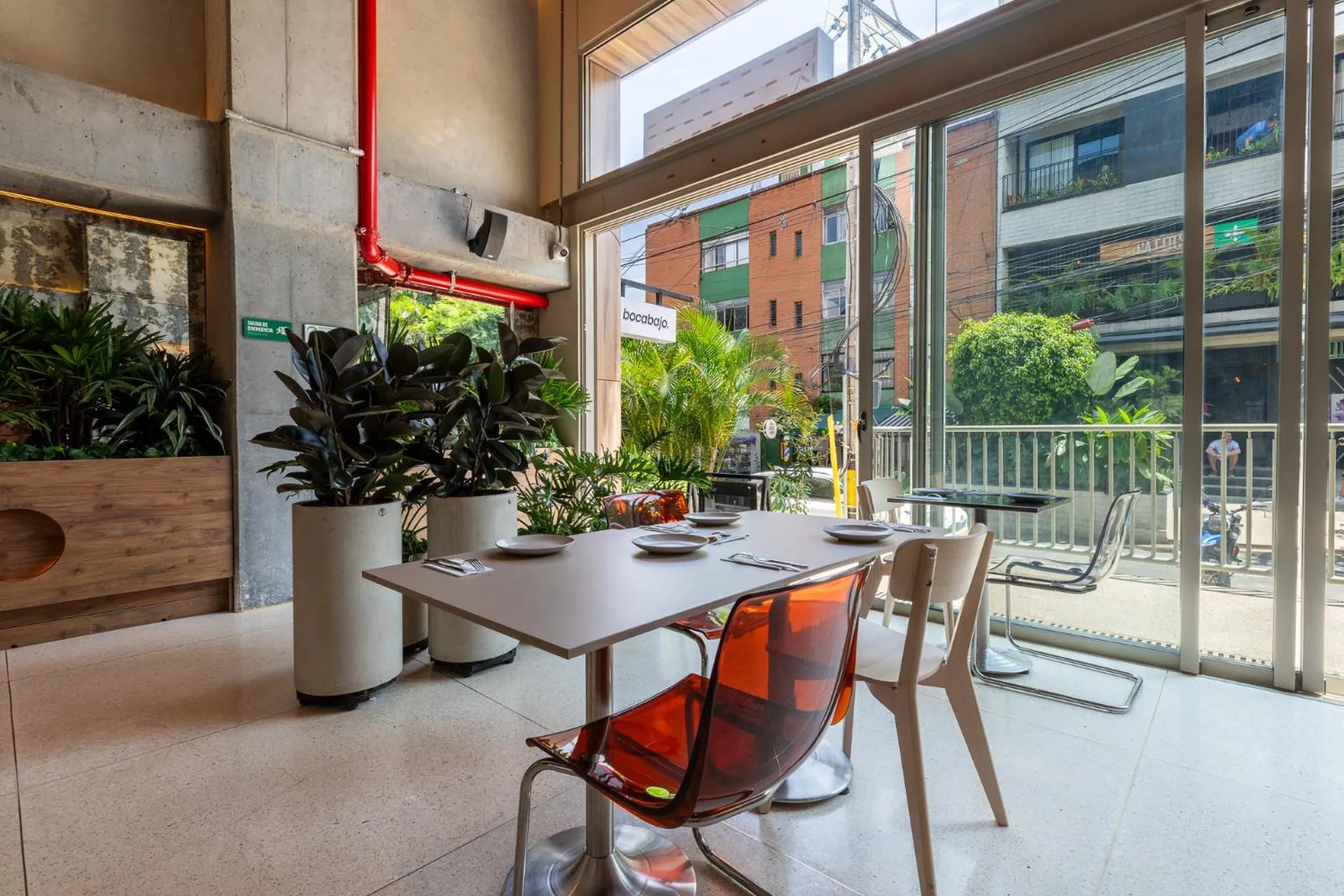 Dining area in BoH Collection