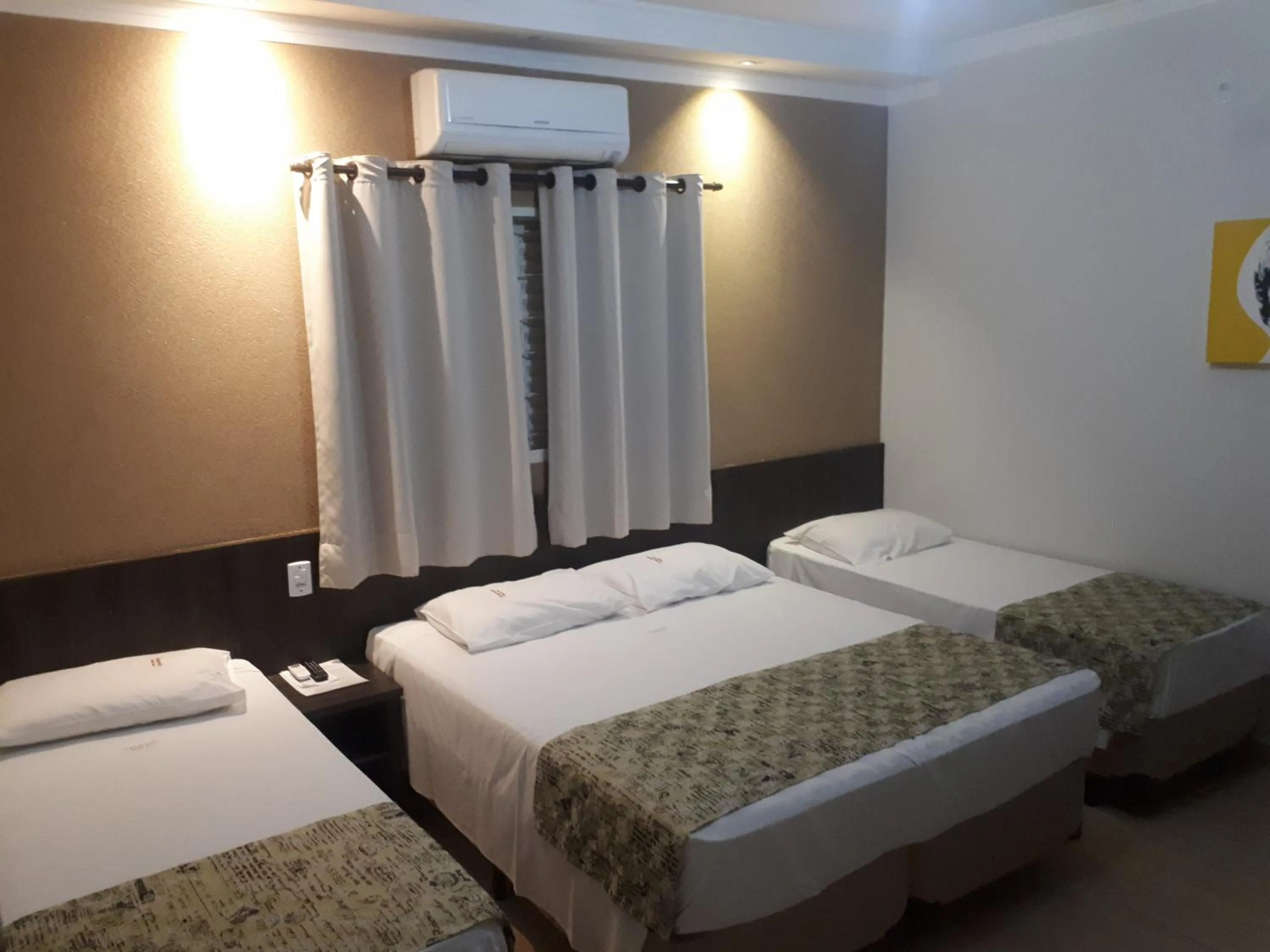 Bed in Casagrande Olímpia Hotel