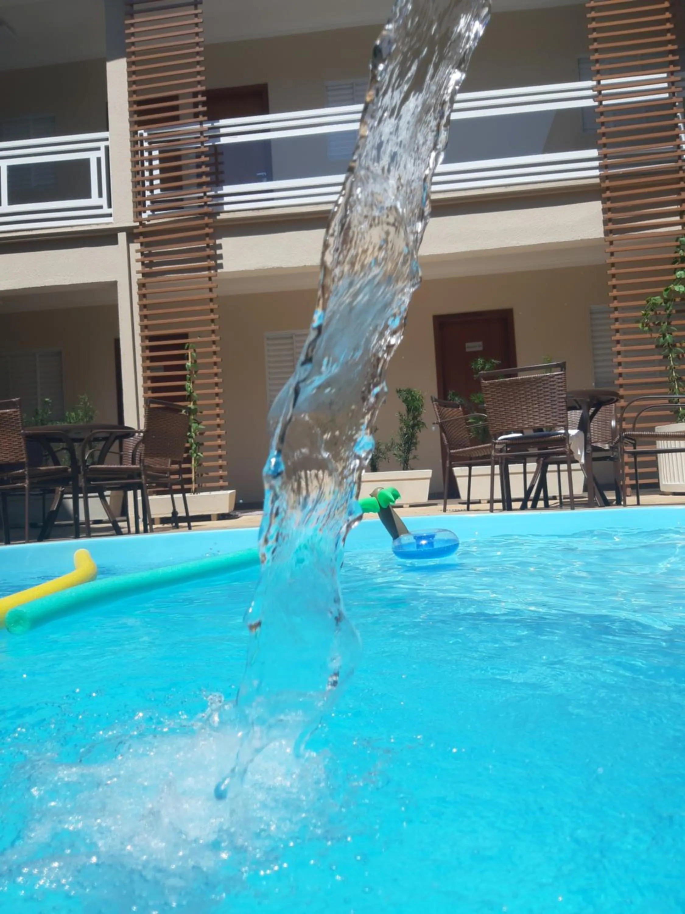 Swimming pool in Casagrande Olímpia Hotel
