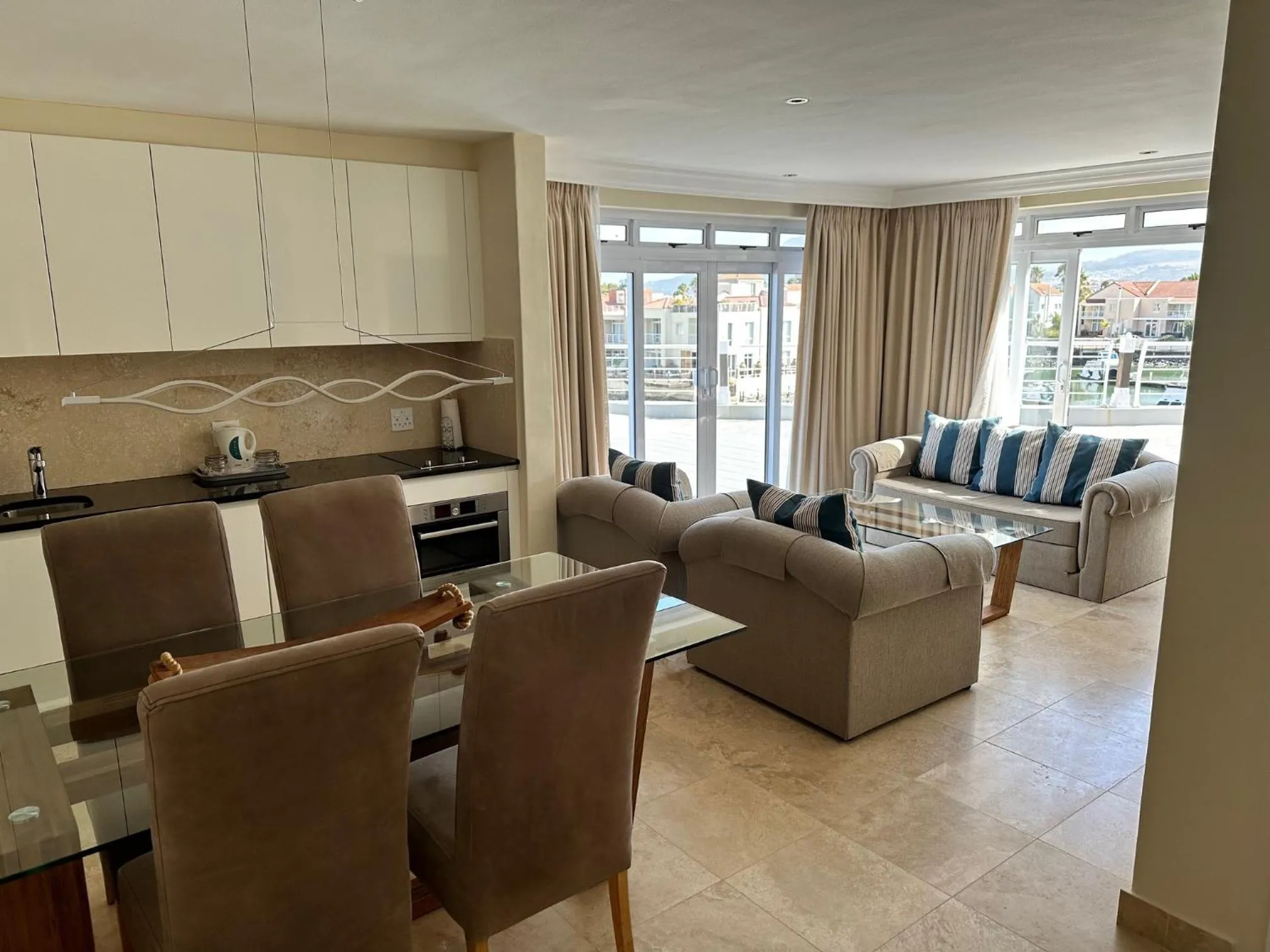 Kitchen or kitchenette in Krystal Beach Hotel