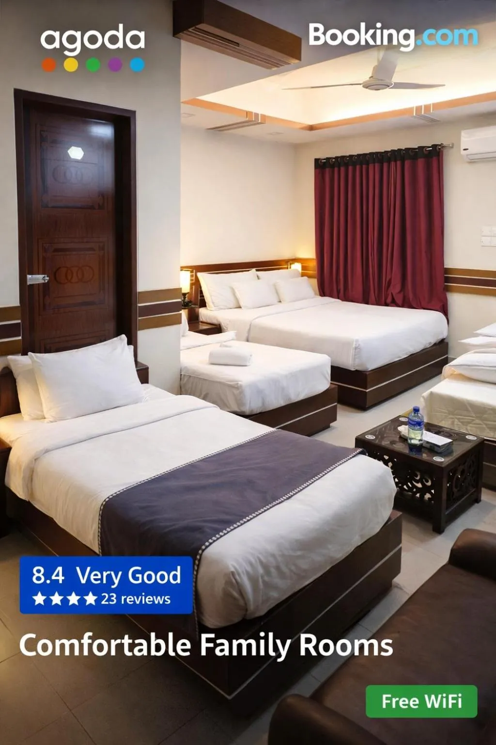 Deluxe Family Room in Baral Richmart Resthouse Barishal