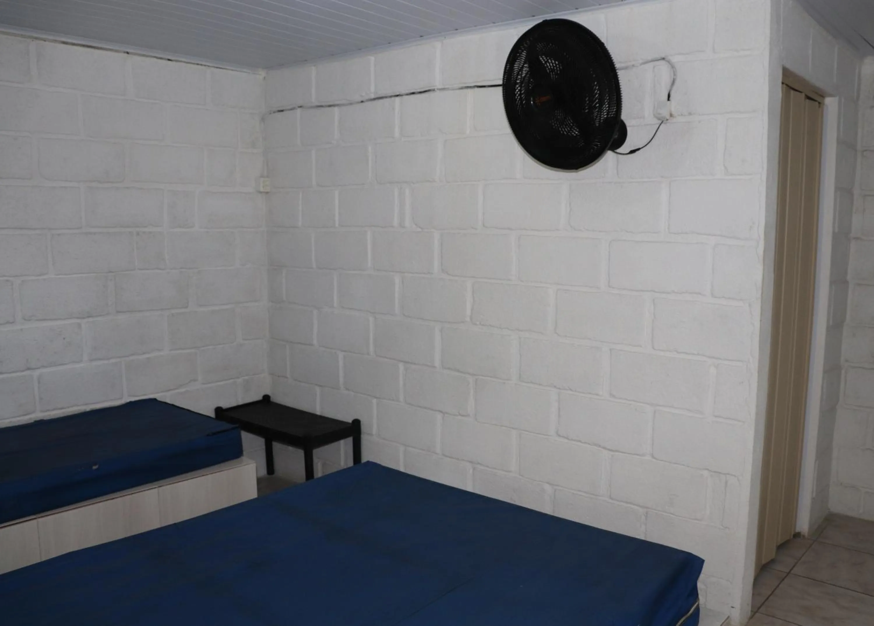 Bed in Nosso Chalé na Ilha