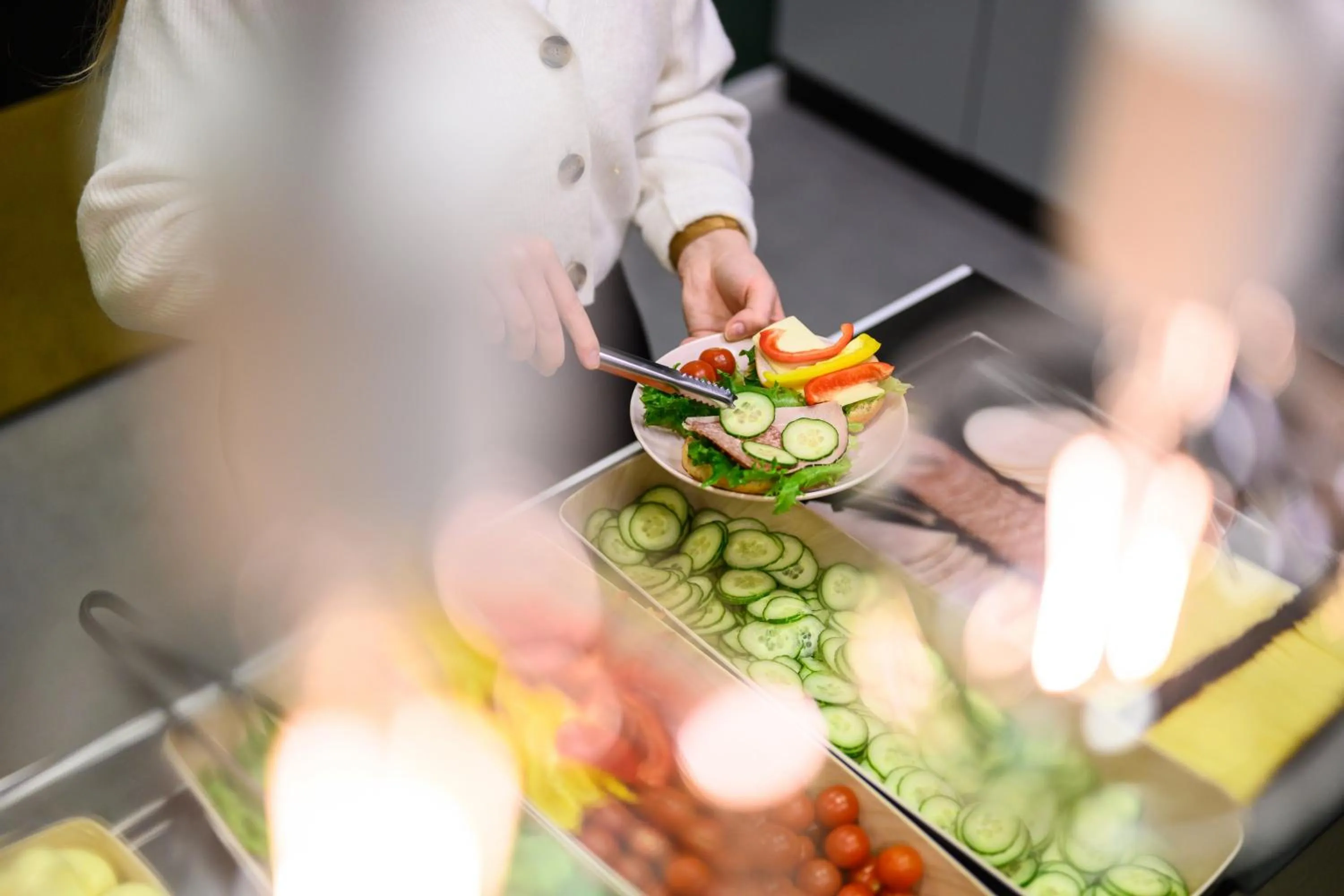 Breakfast in GreenStar Hotel Oulu