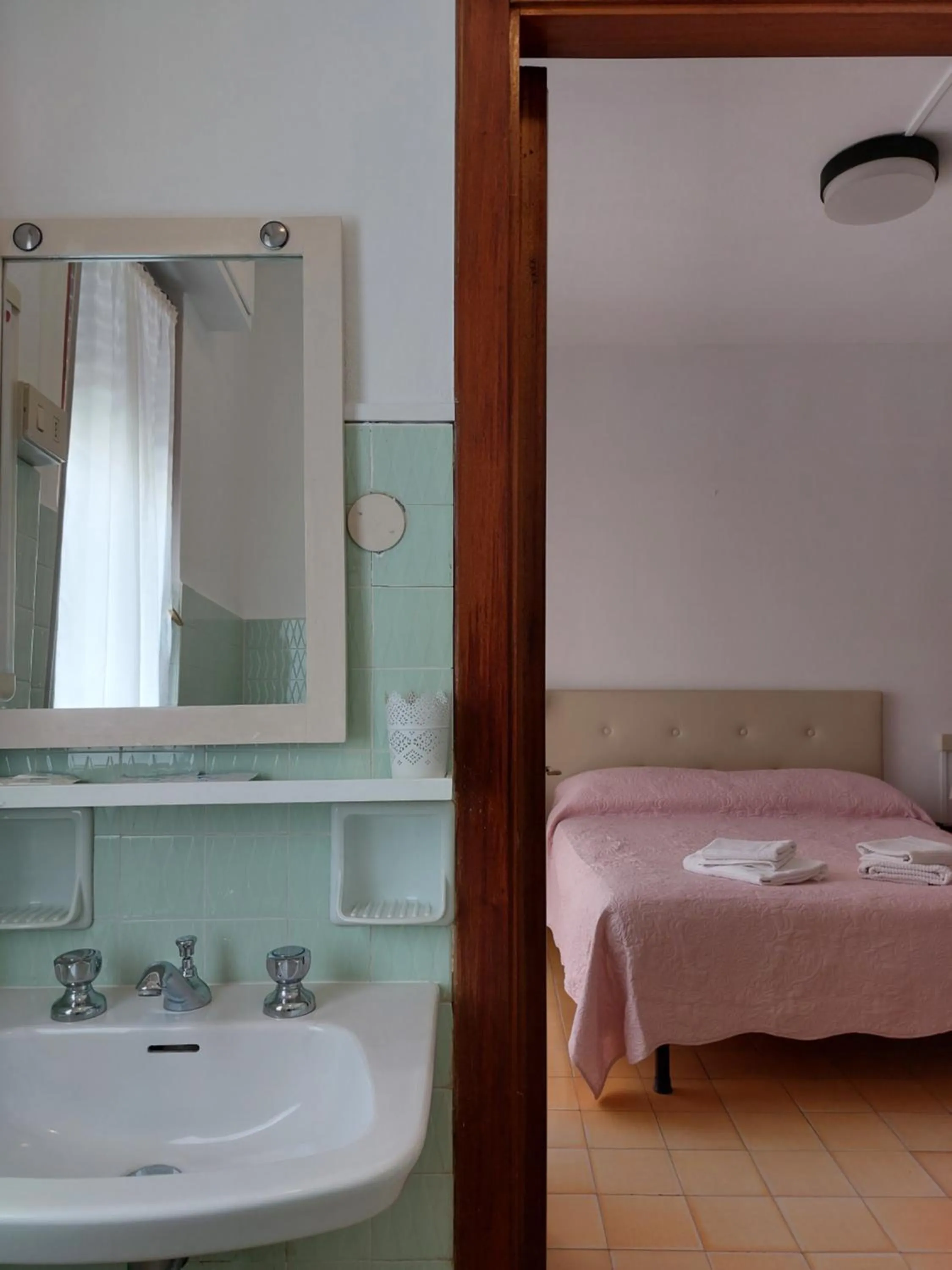 Bed in Hotel San Domingo