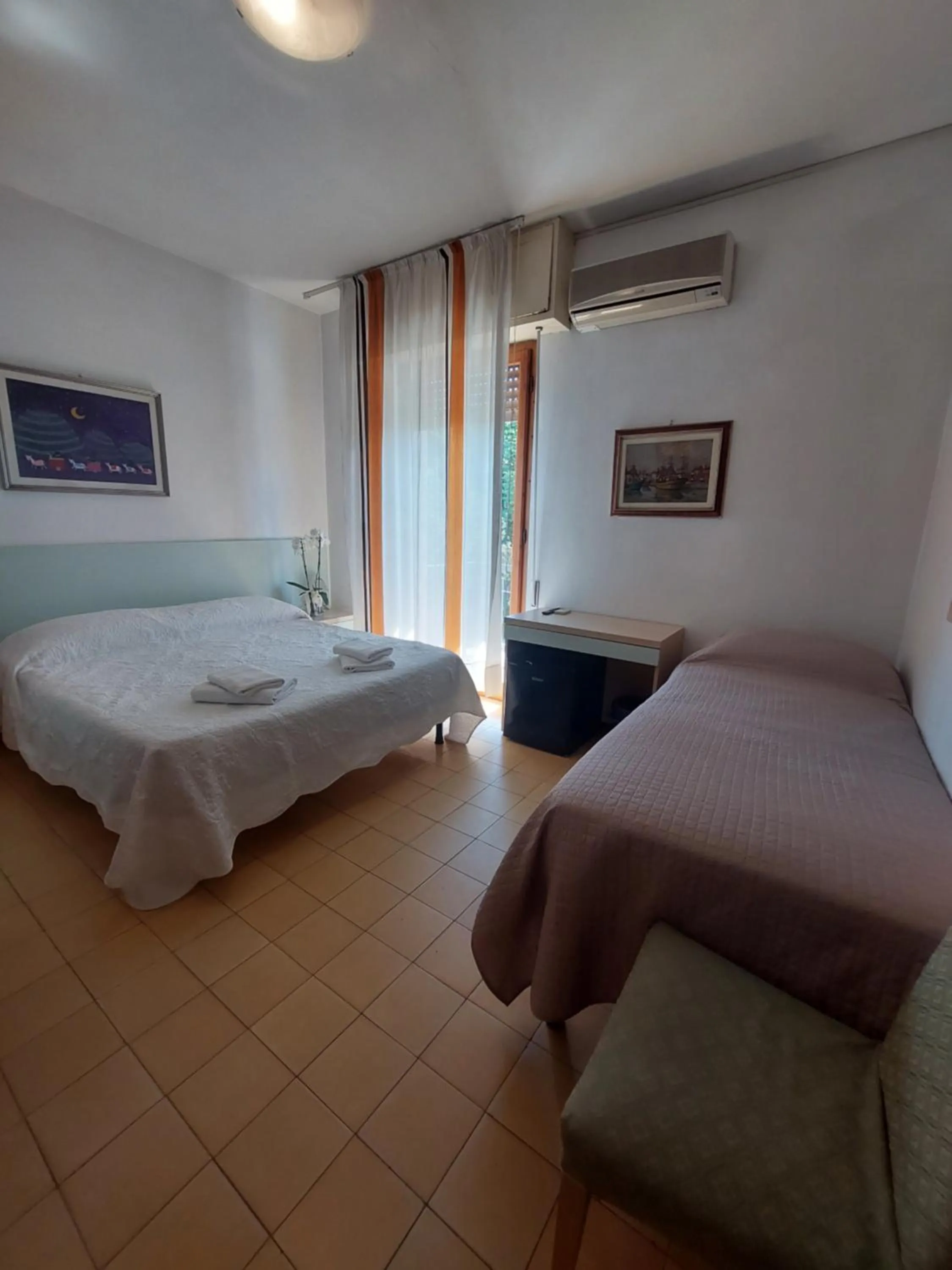 Bed in Hotel San Domingo