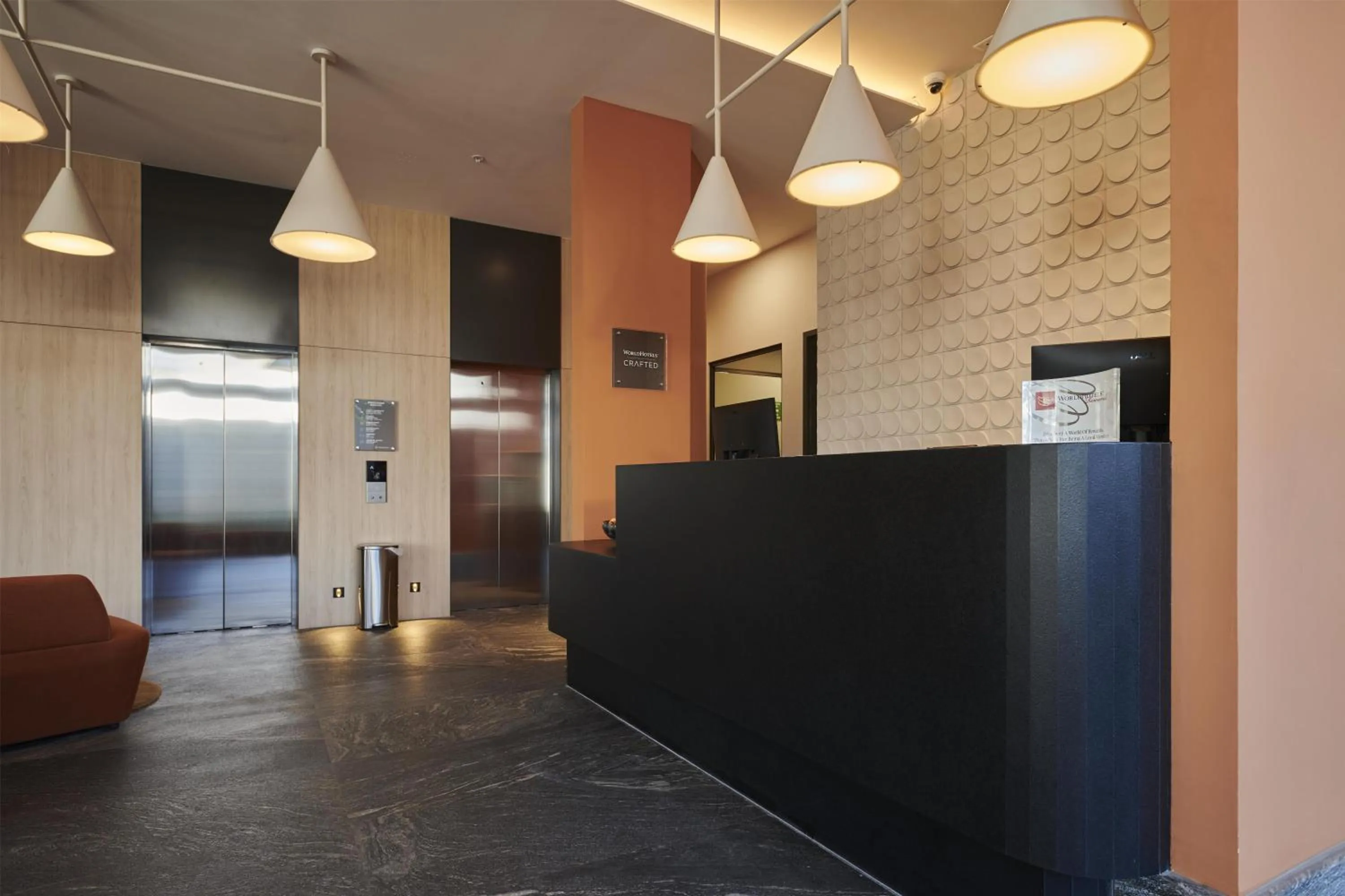 Lobby or reception in WorldHotels Acueducto Guadalajara