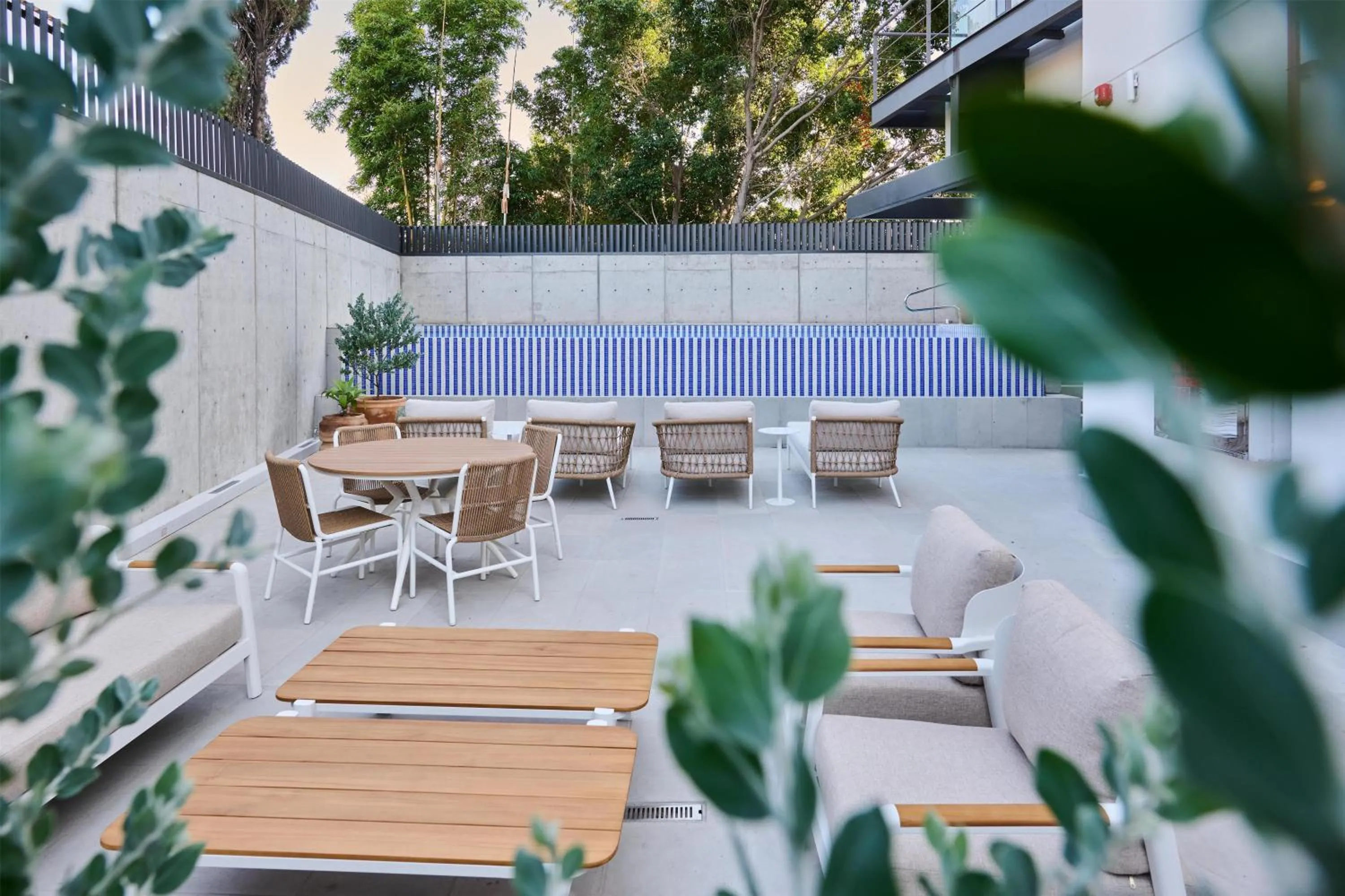 Pool view in WorldHotels Acueducto Guadalajara