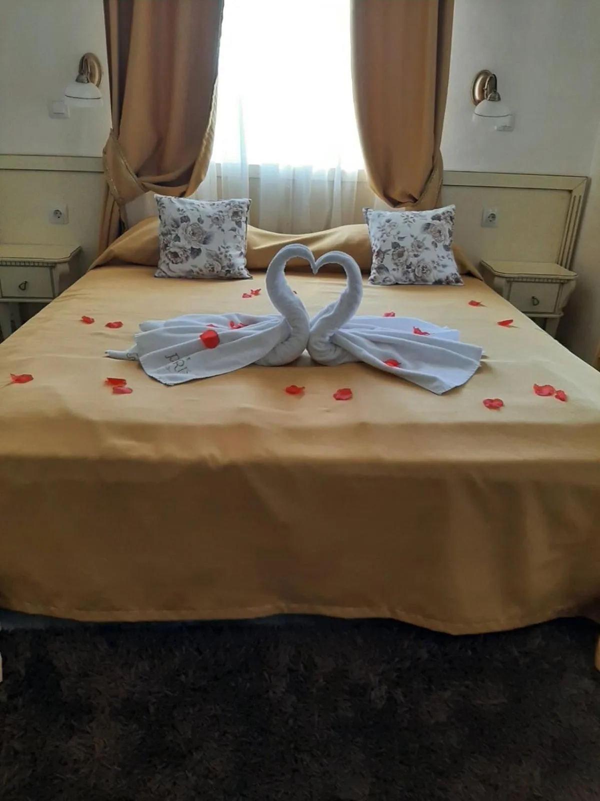Bed in Villa Paris