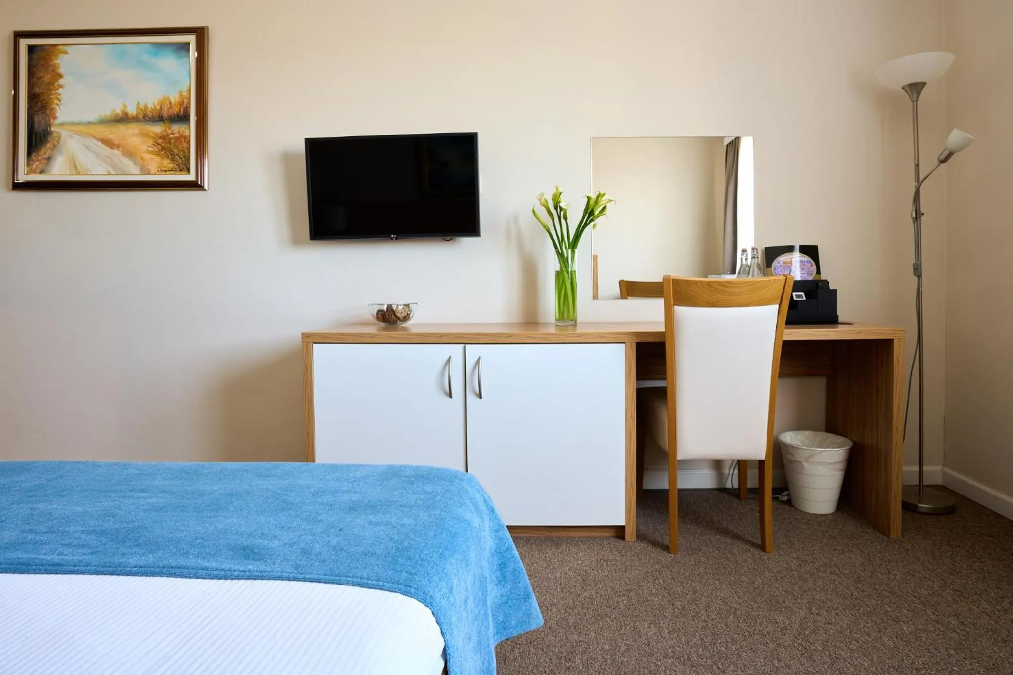 TV and multimedia, Bed in Hotel Phoenix