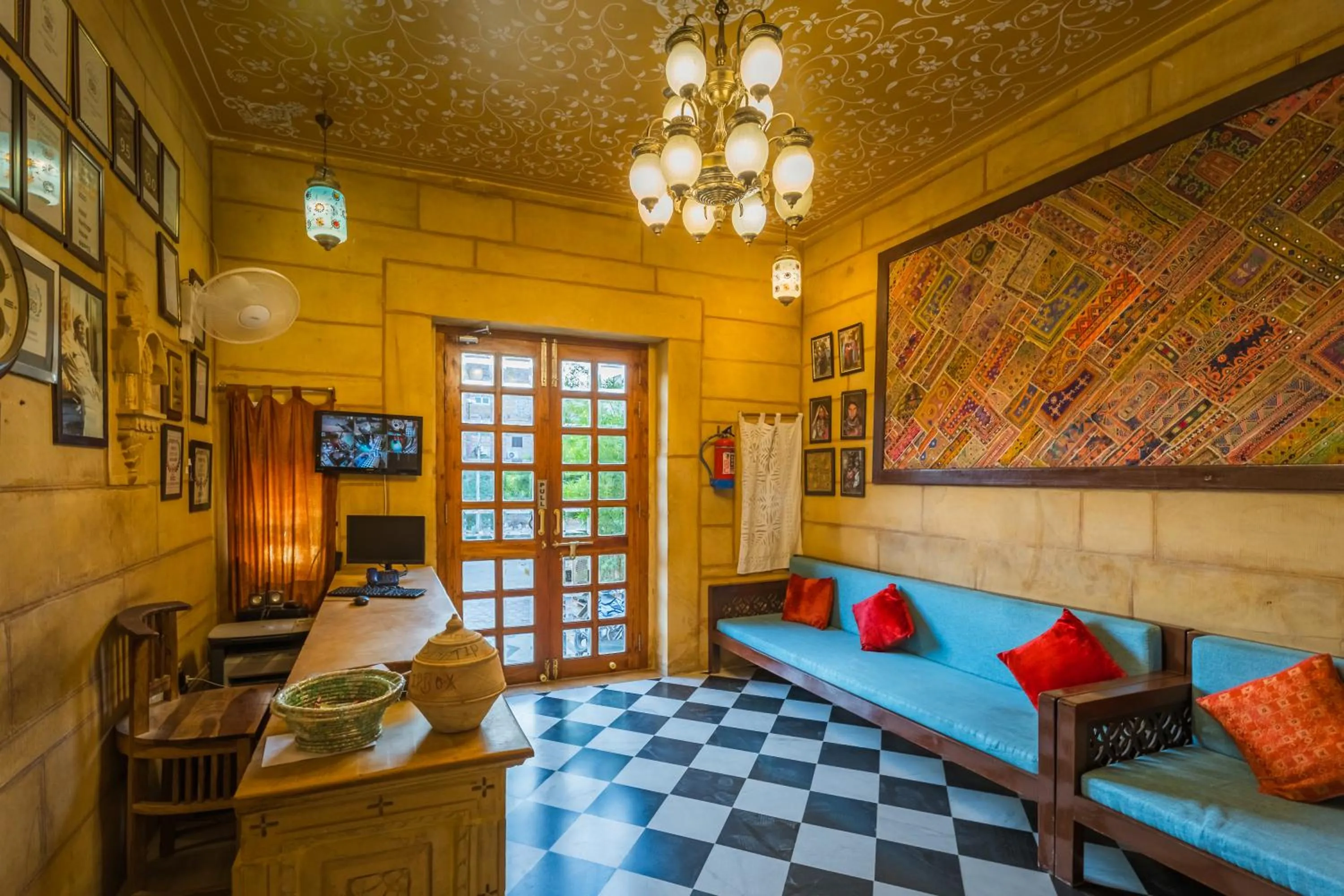 Lobby or reception in Hotel Heritage House