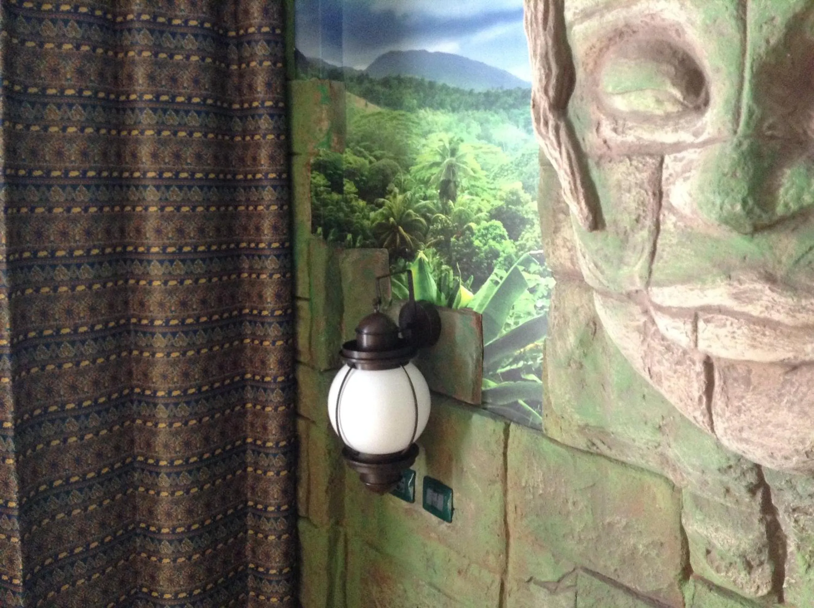 Decorative detail in Gardaland Adventure Hotel