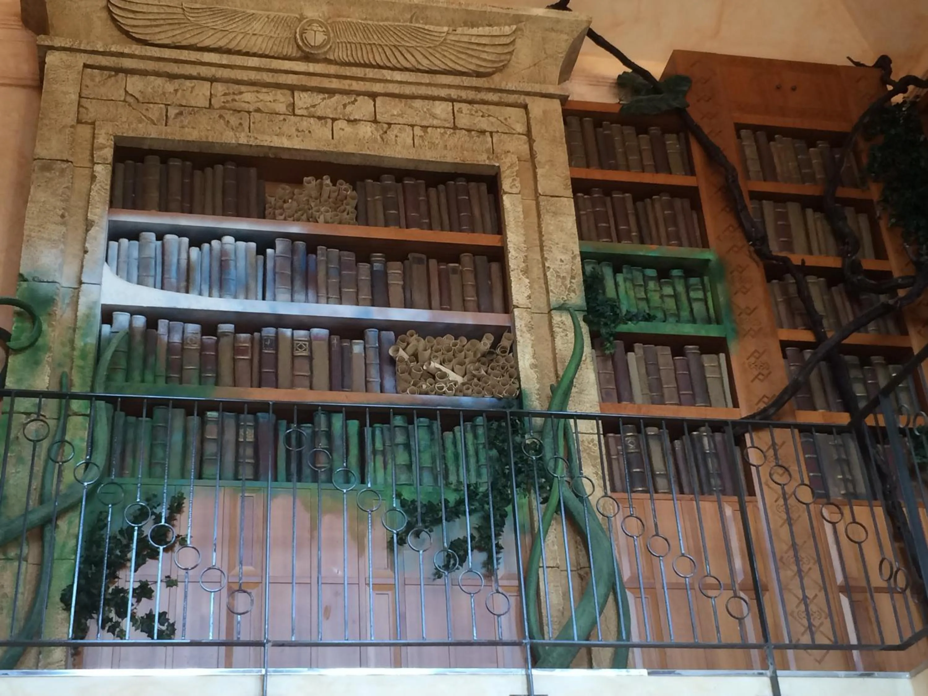 Decorative detail in Gardaland Adventure Hotel