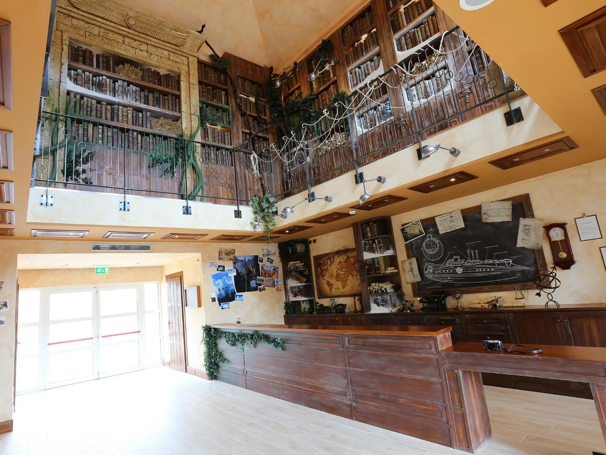 Lobby or reception in Gardaland Adventure Hotel