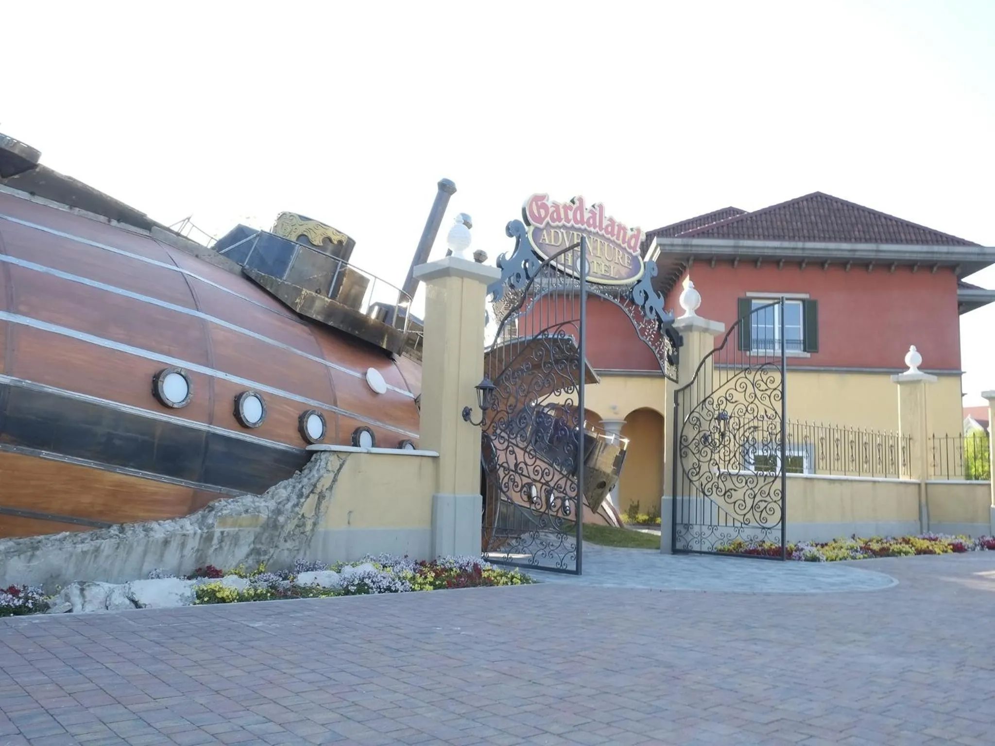 Property building in Gardaland Adventure Hotel