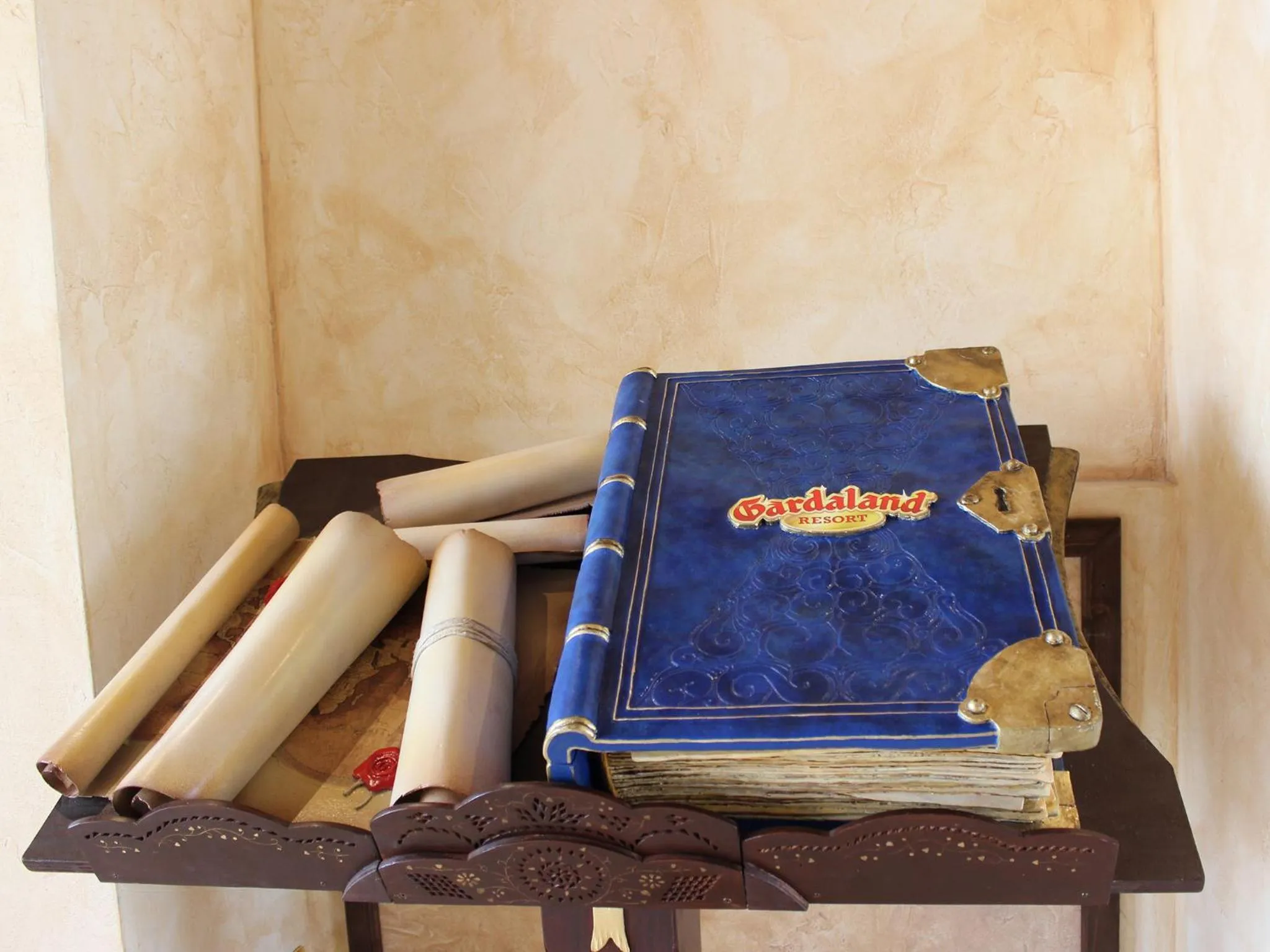 Decorative detail in Gardaland Adventure Hotel