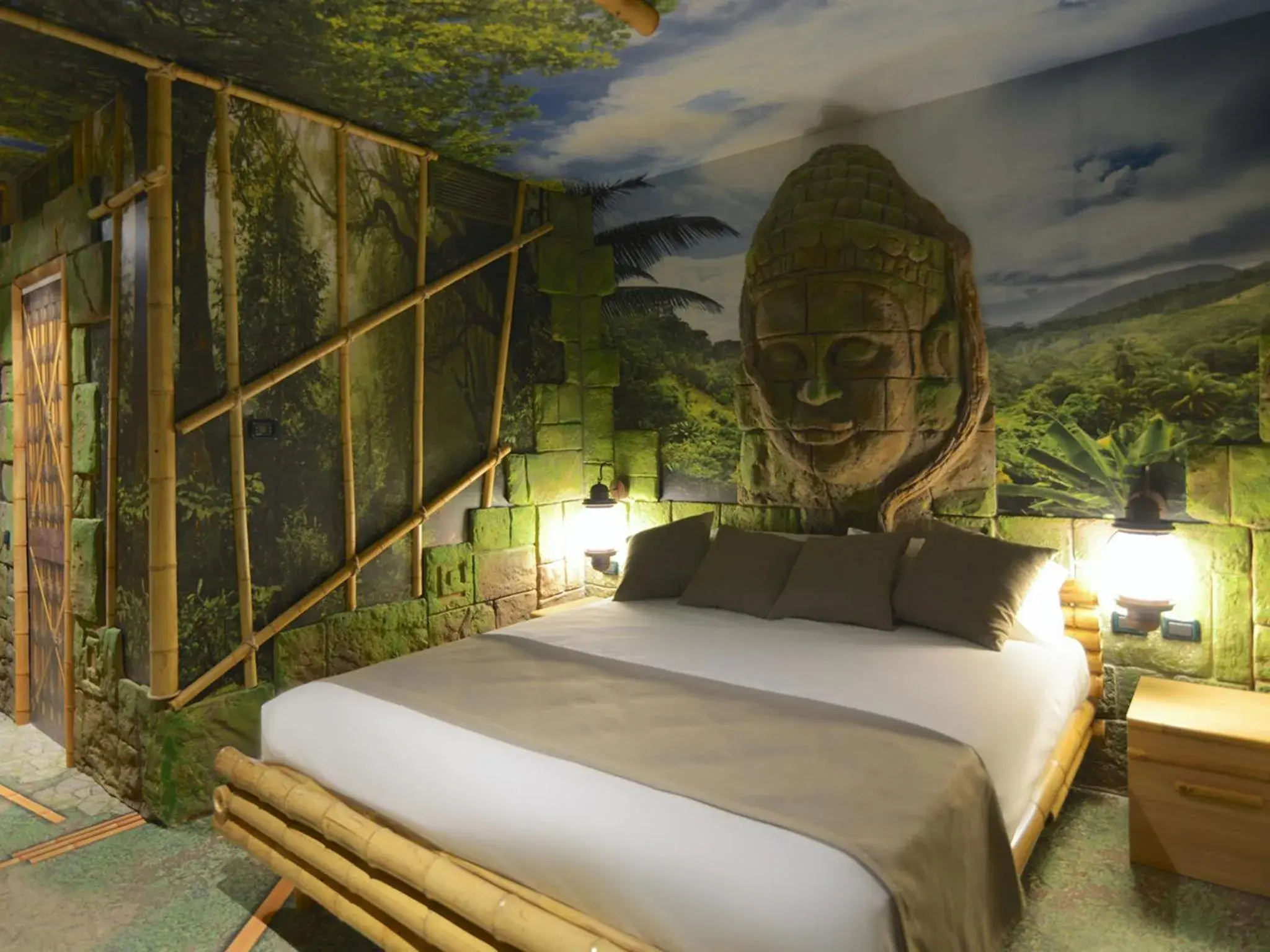 Bed in Gardaland Adventure Hotel Bed in Gardaland Adventure Hotel