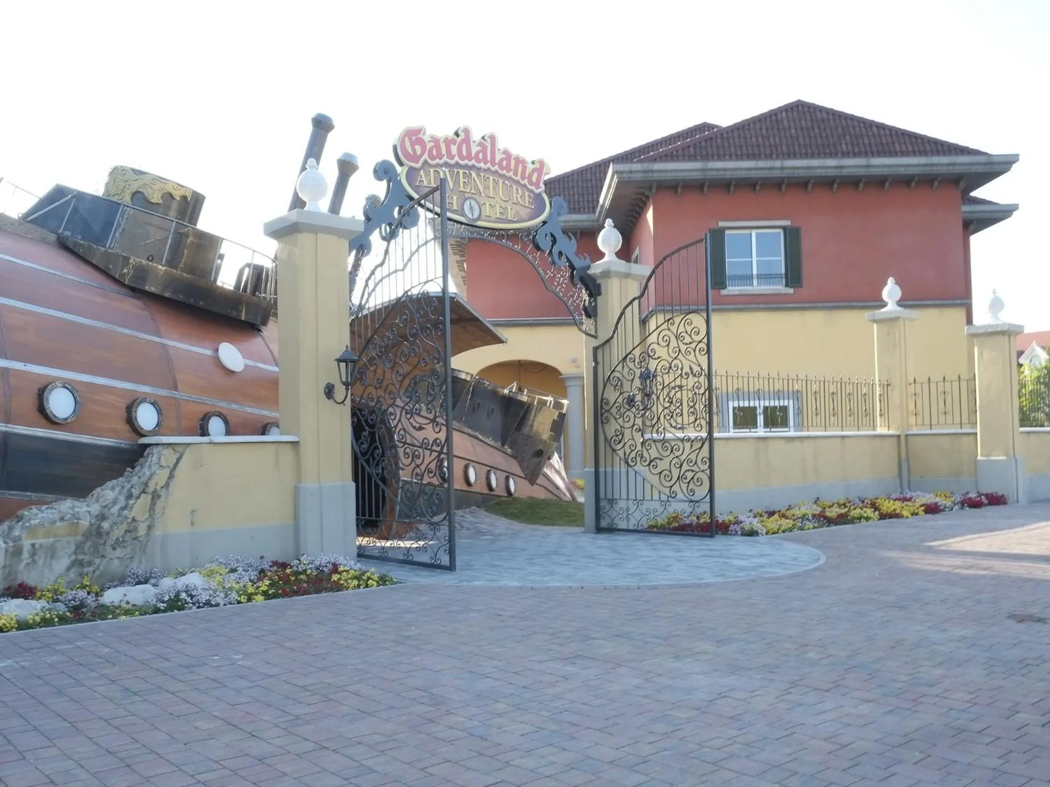 Property building in Gardaland Adventure Hotel